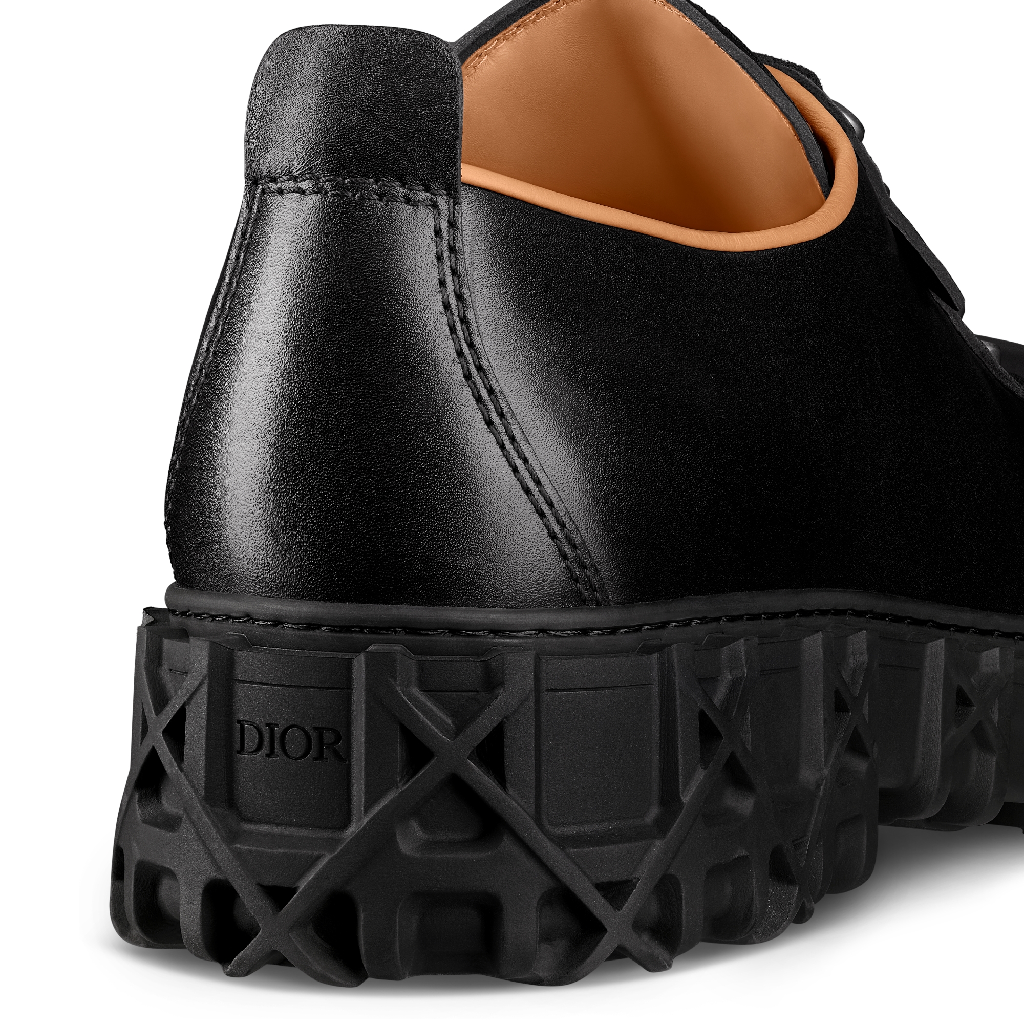 Dior Slickrock Derby Shoe Black Smooth Calfskin E09