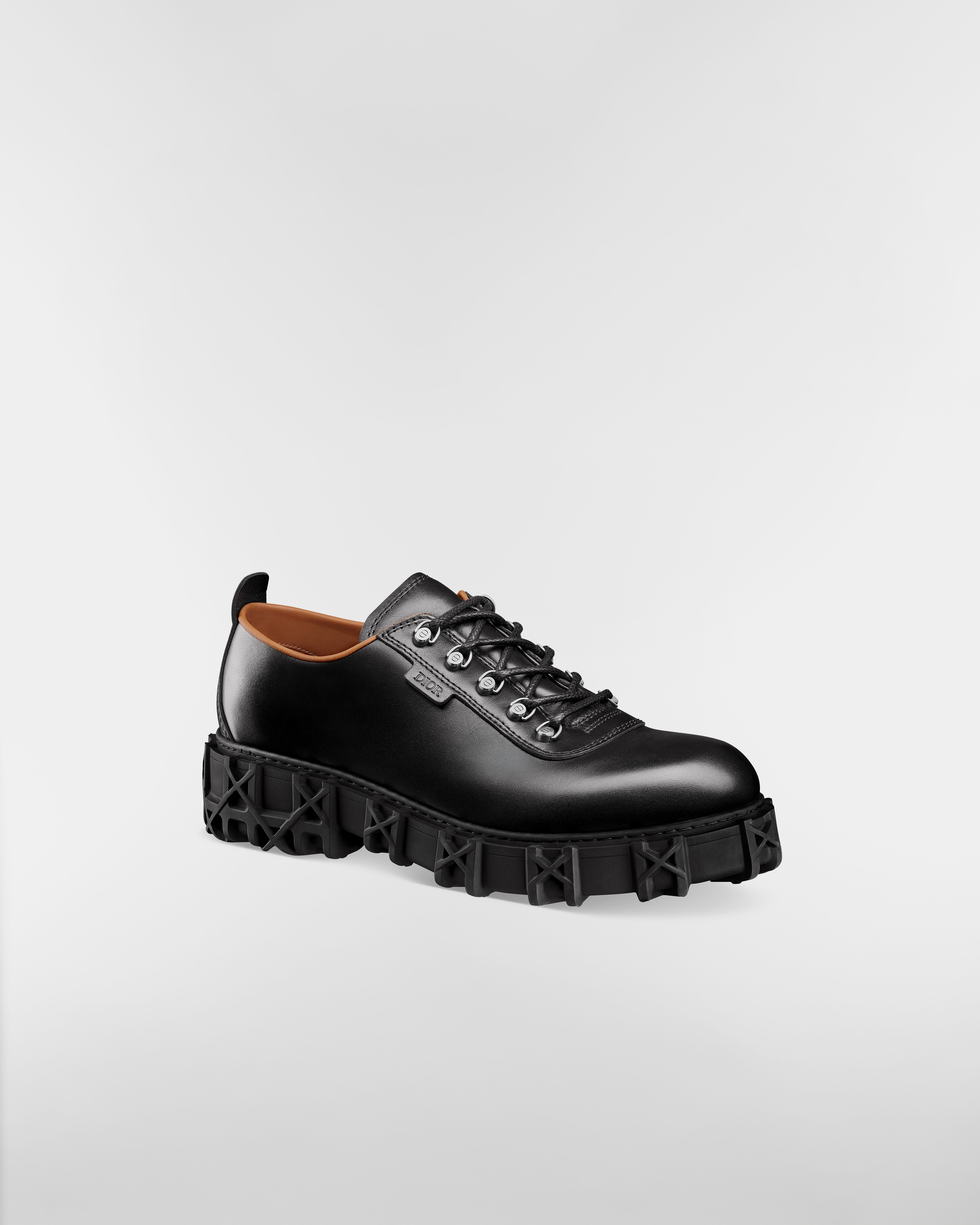 Derby Dior Slickrock Cuir de veau lisse noir E03