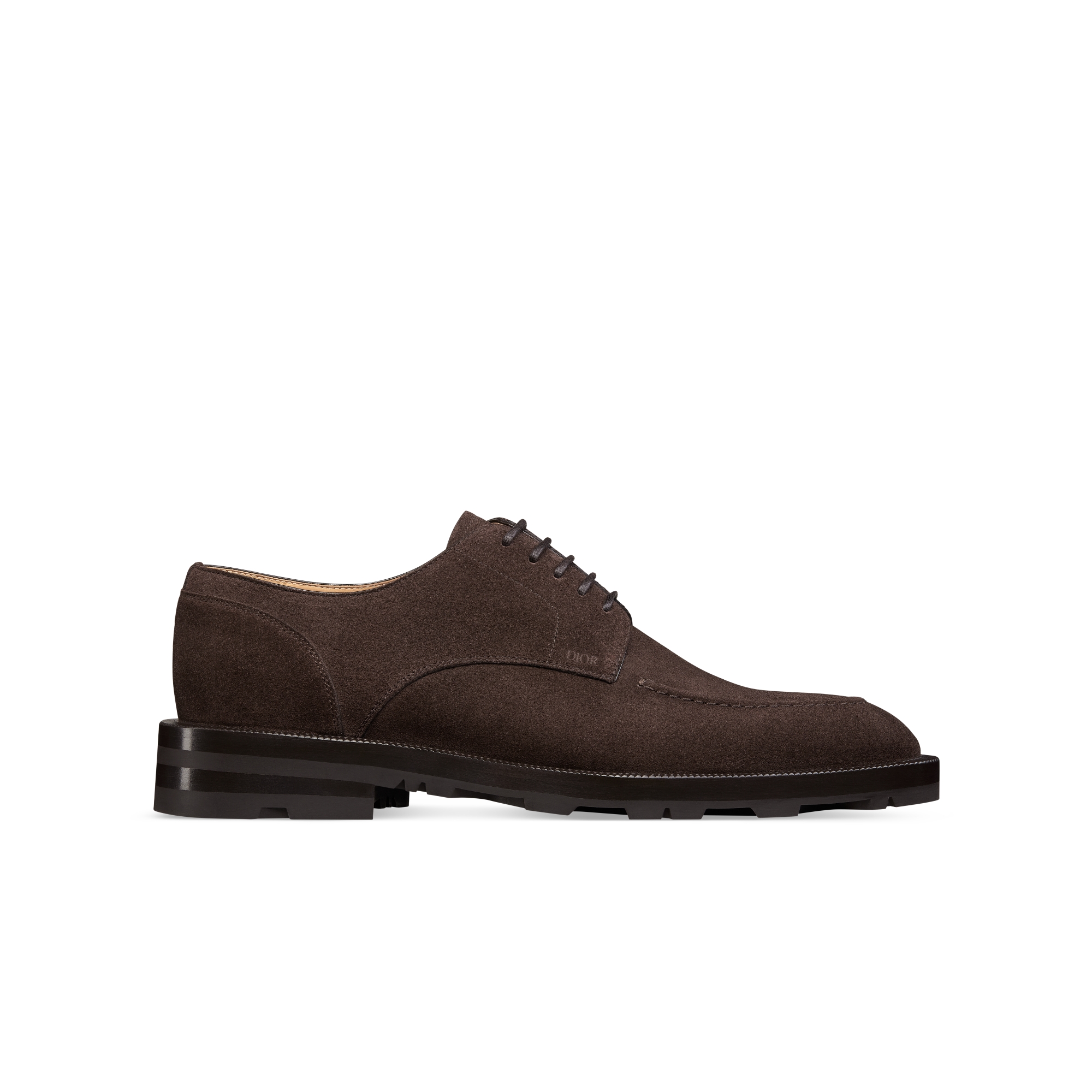 Dior Regency Derby Shoe Brown Suede E02
