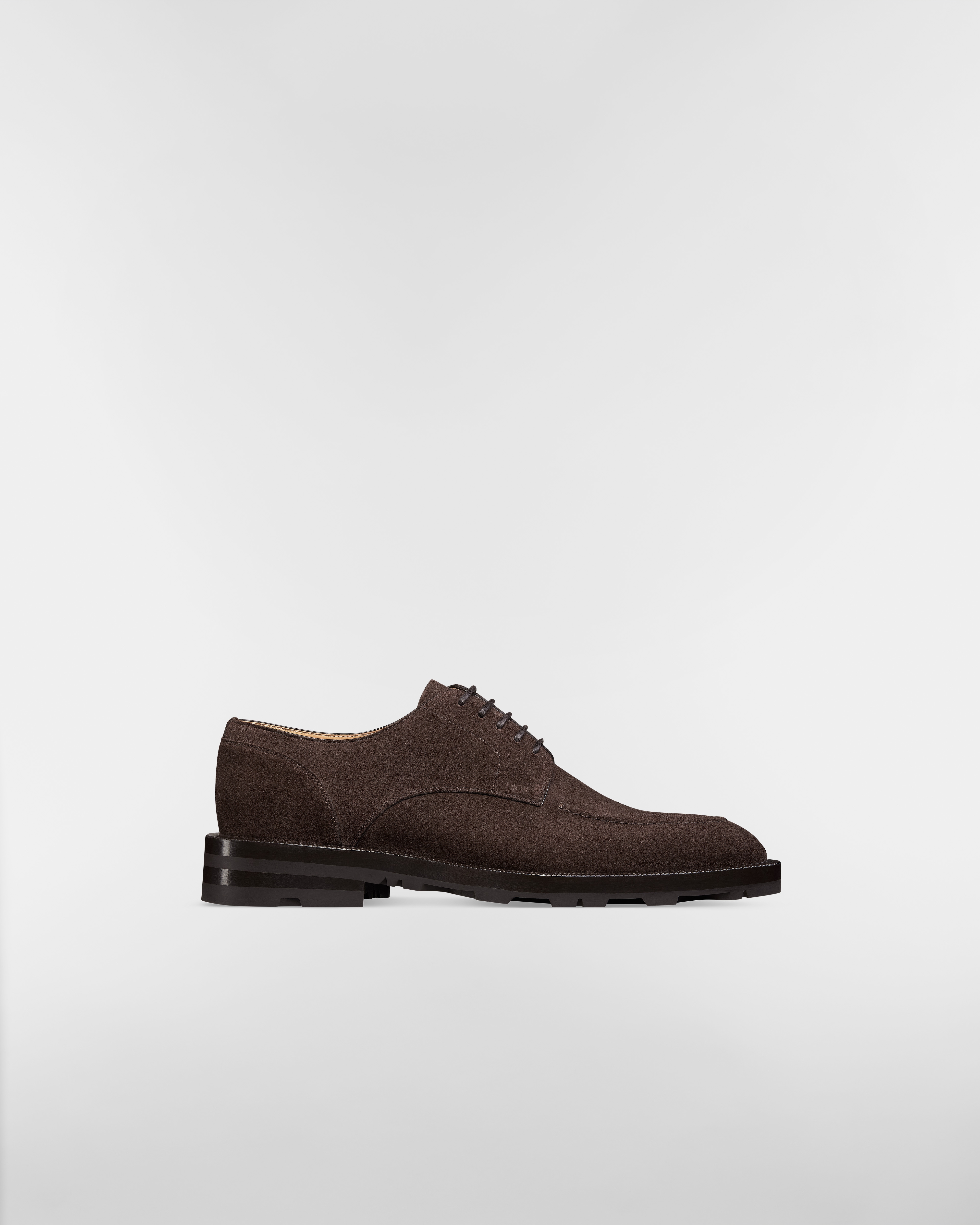 Dior Regency Derby Shoe Brown Suede E02