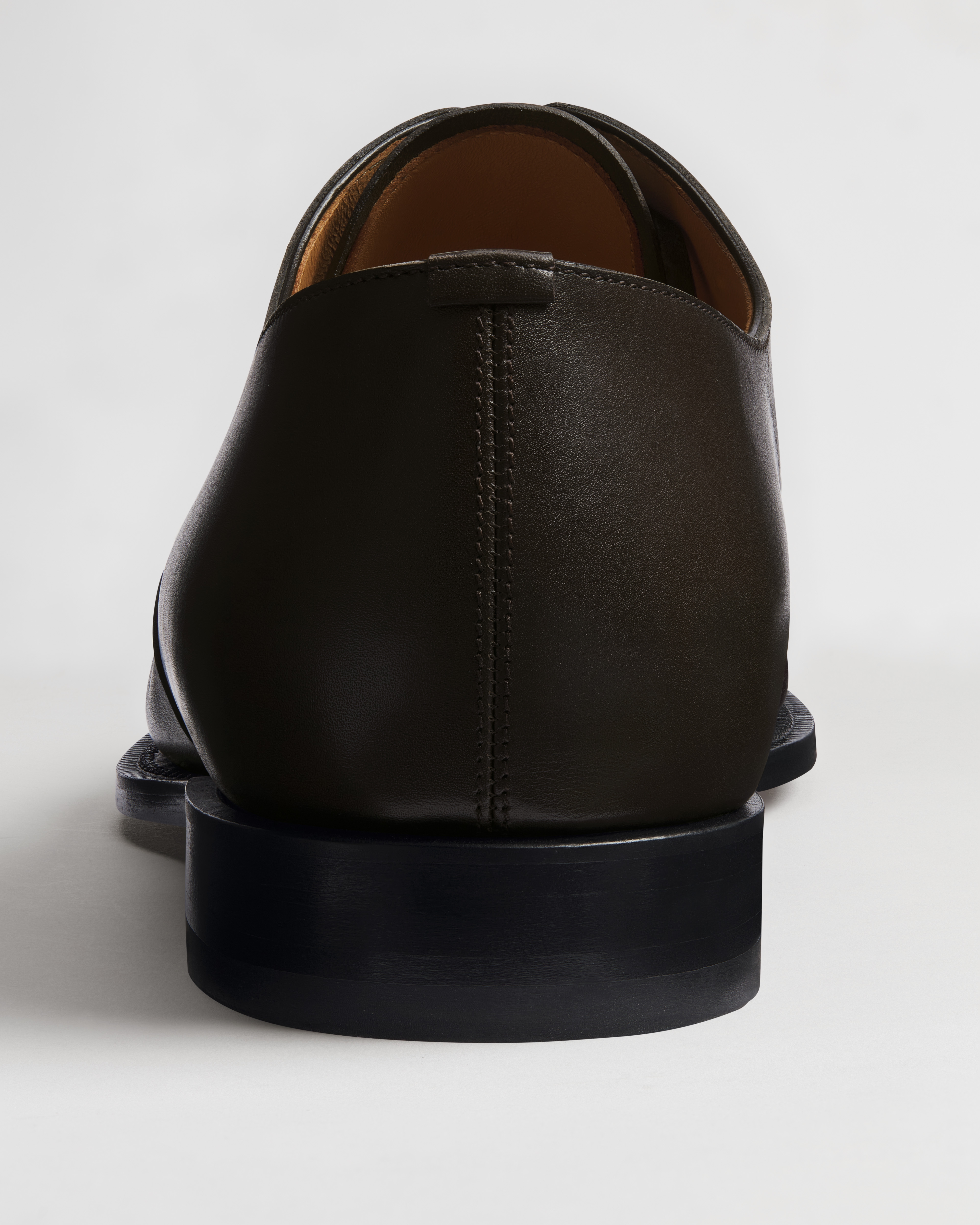 Dior Heir Oxford Schuh Glattes Kalbsleder in sattem Braun E11