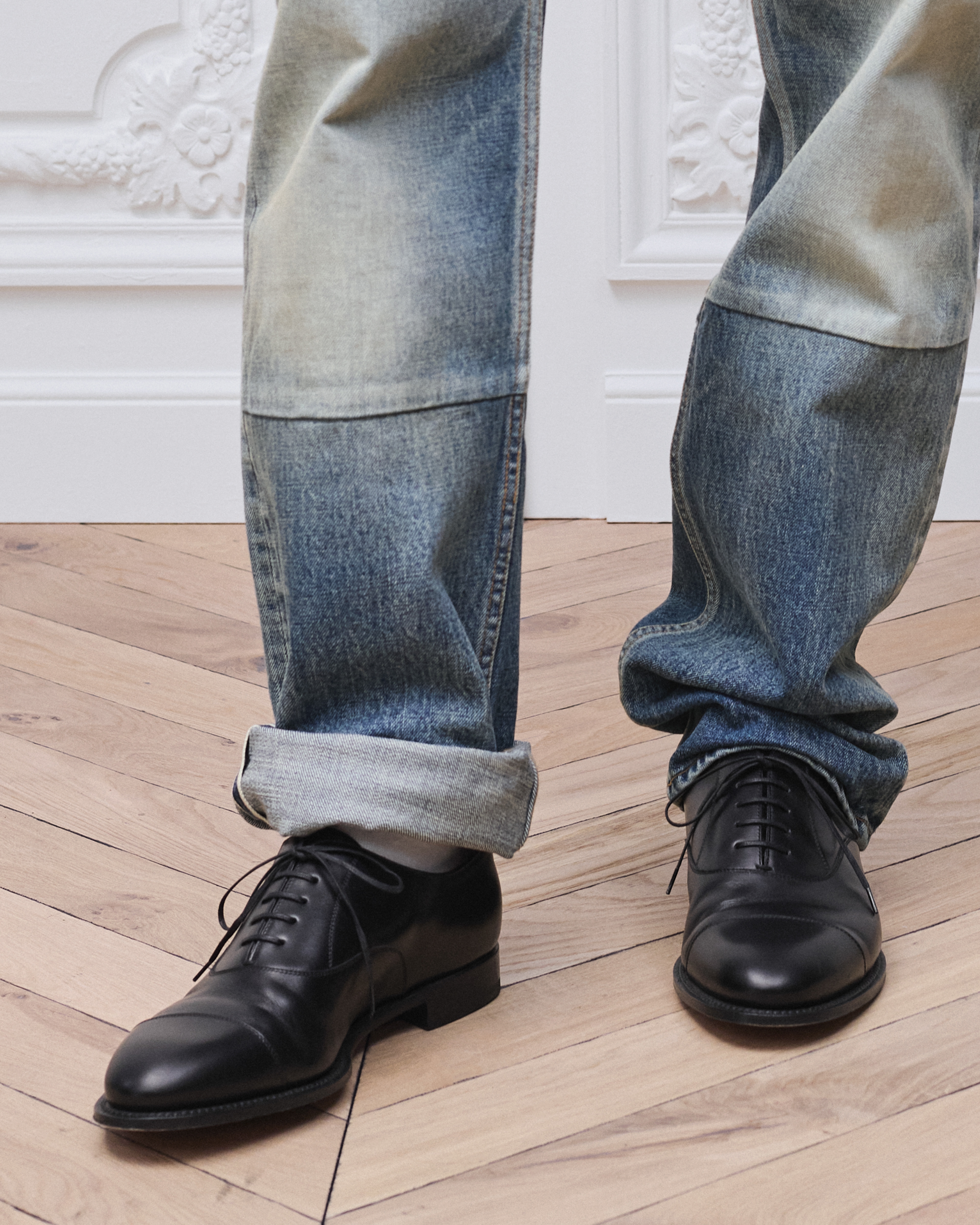 Dior Heir Oxford Shoe Black Smooth Calfskin E14