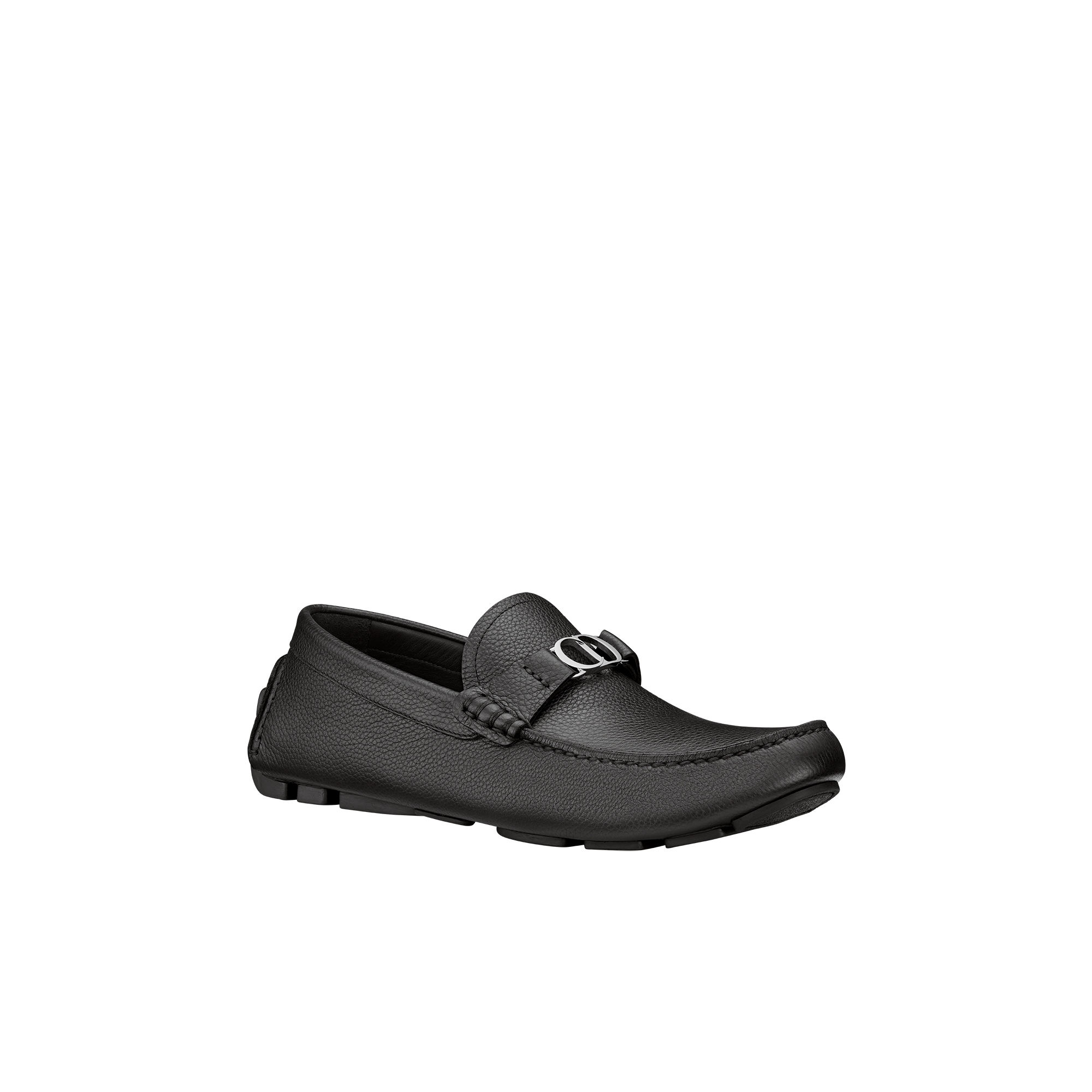 Dior Odéon Loafer Black Grained Calfskin E03