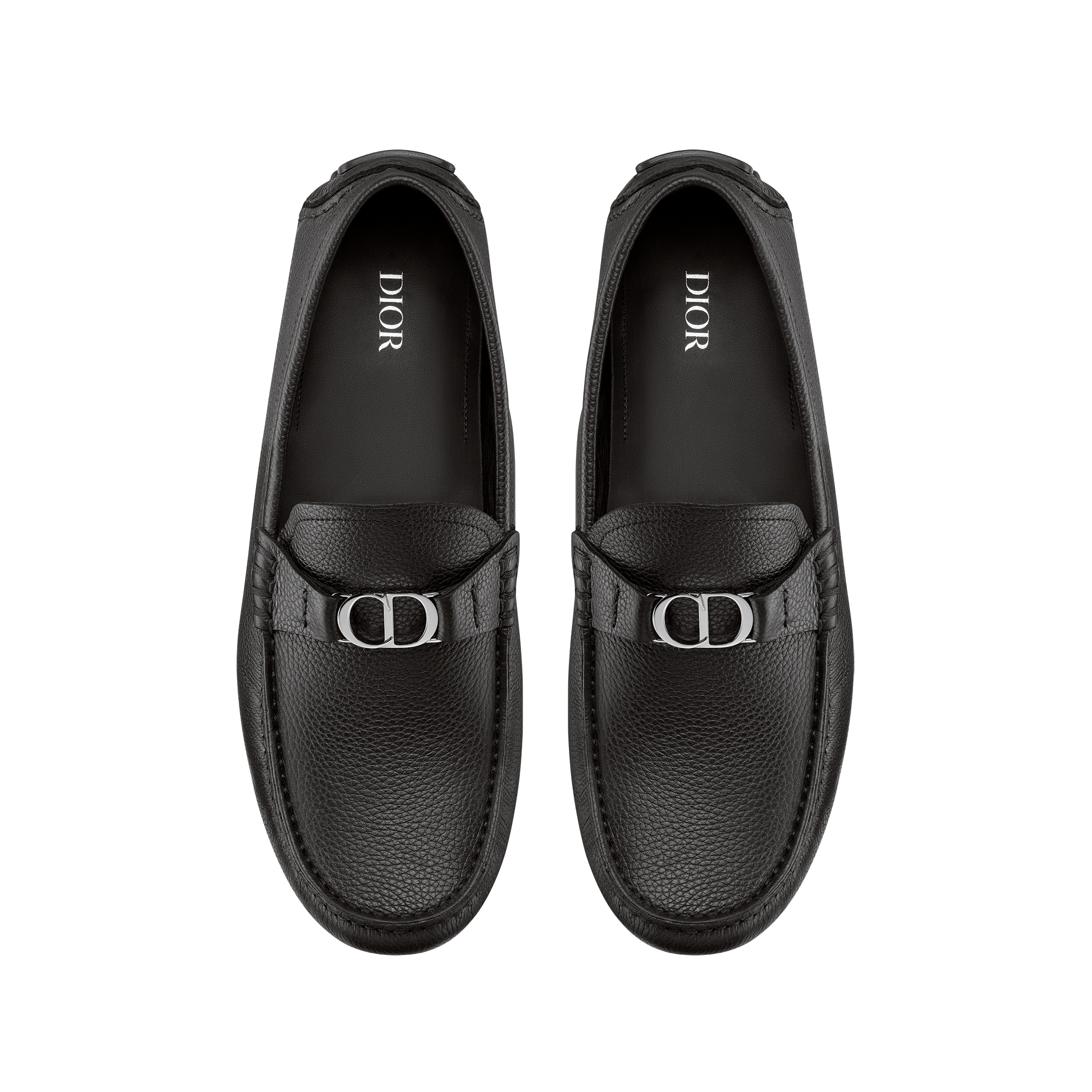 Dior Odéon Loafer Black Grained Calfskin E06
