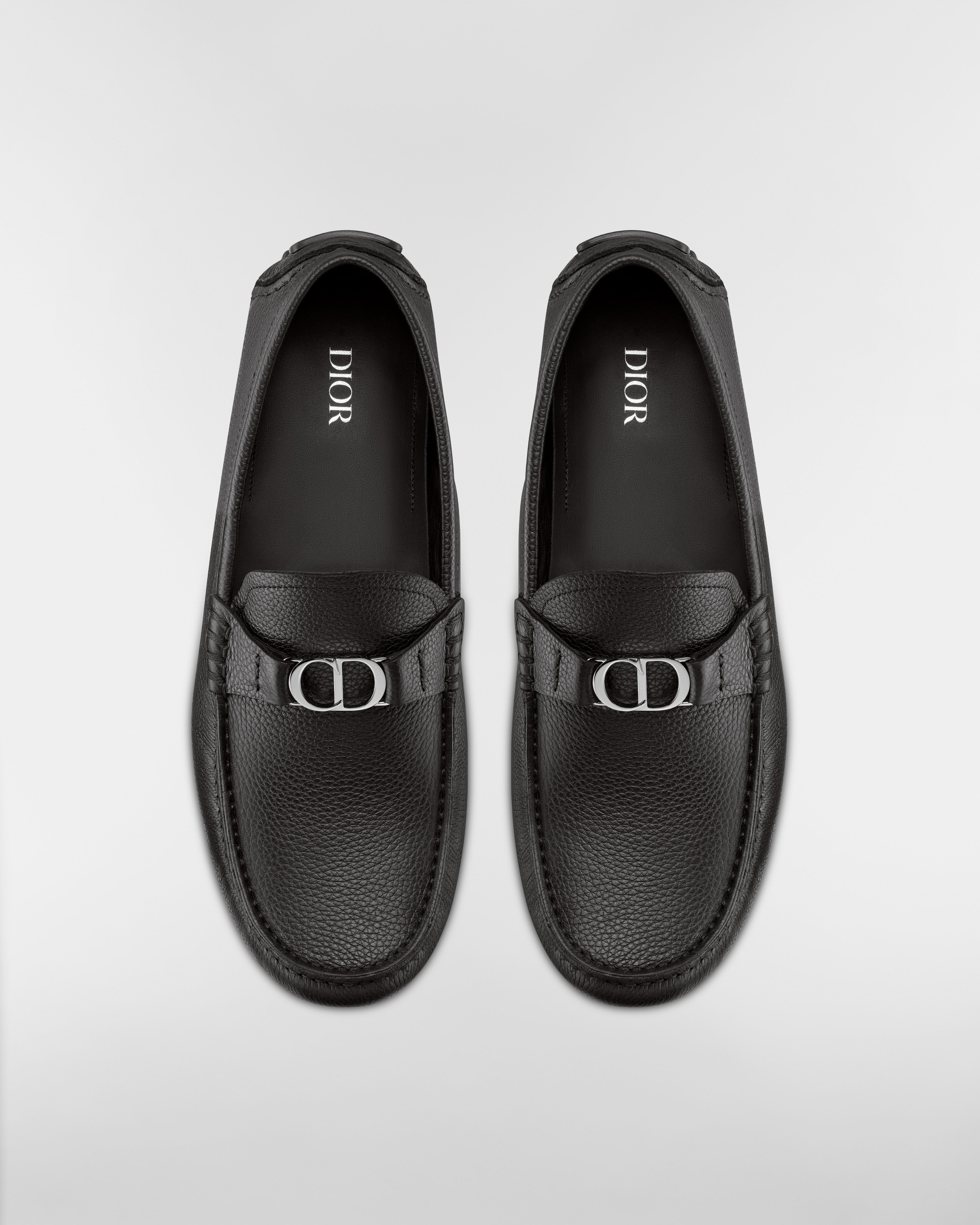 Dior Odéon Loafer Black Grained Calfskin E06