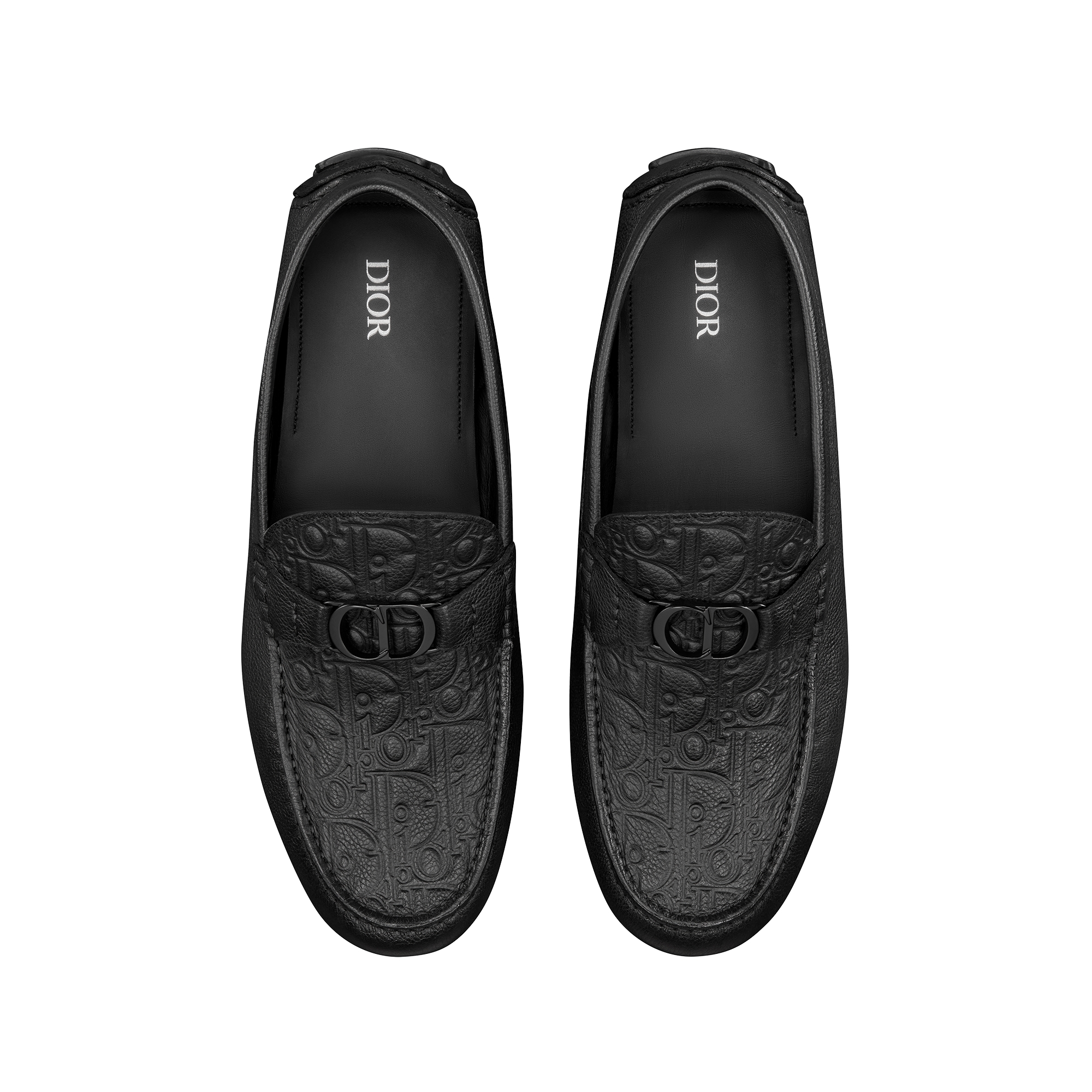 Dior Odéon Loafer Black Grained Calfskin and Black Dior Gravity Leather E06