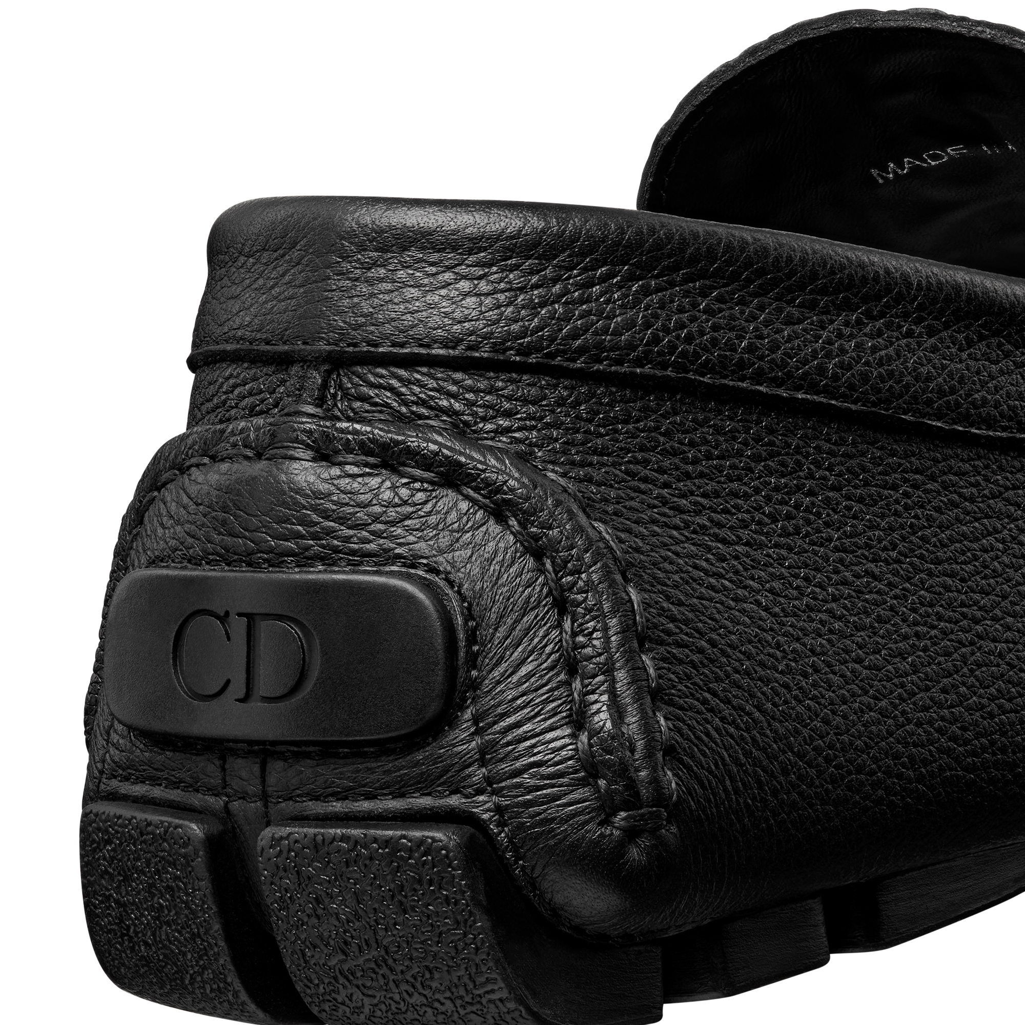 Dior Odéon Loafer Black Grained Calfskin and Black Dior Gravity Leather E09