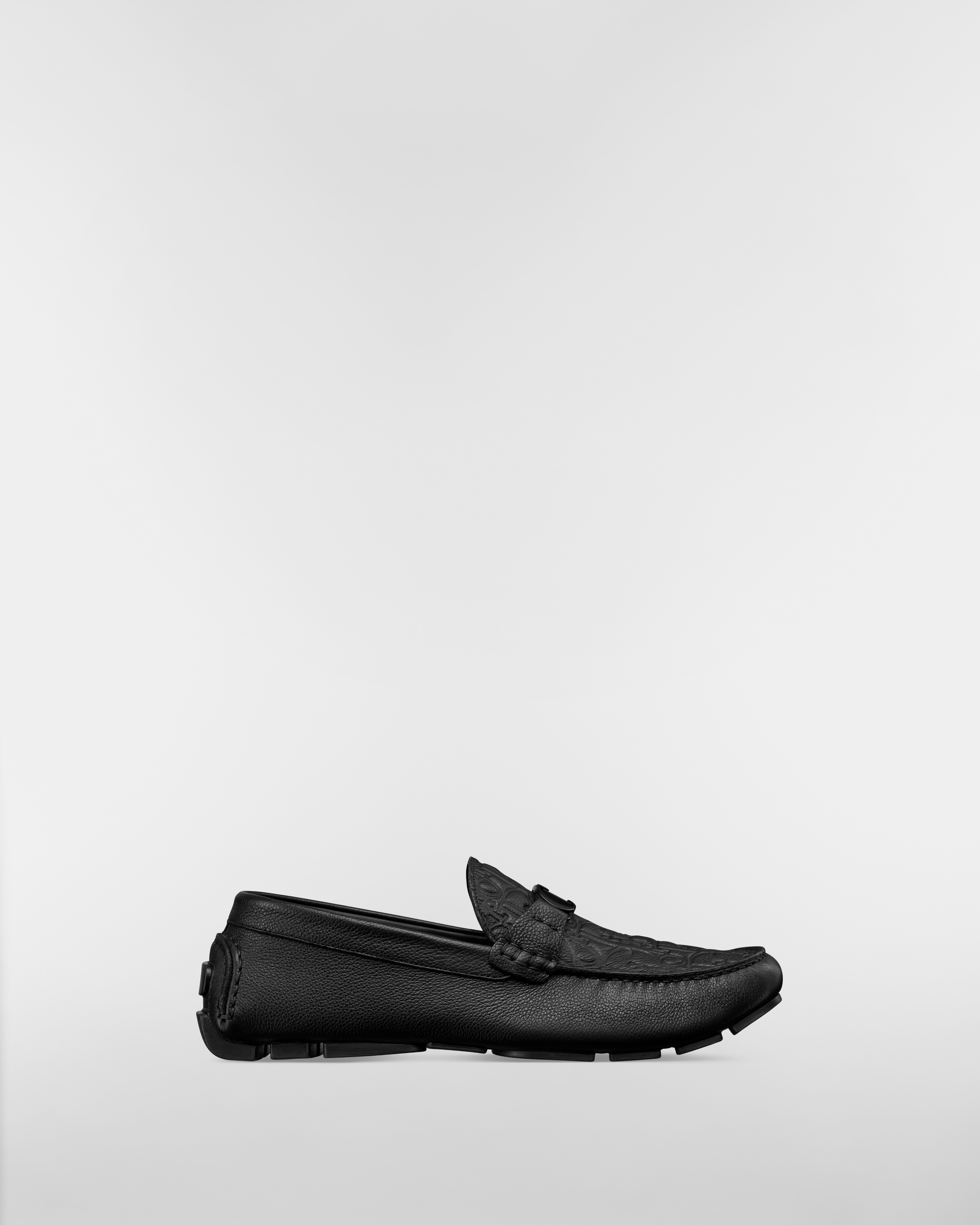 Dior Odéon Loafer Black Grained Calfskin and Black Dior Gravity Leather E02