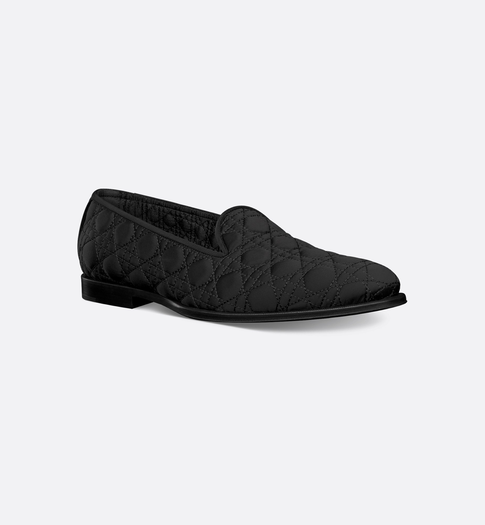 Dior Timeless Loafer Black Kumo Cannage Satin-Finish Nylon Dior Timeless Loafer Black Kumo Cannage Satin-Finish Nylon