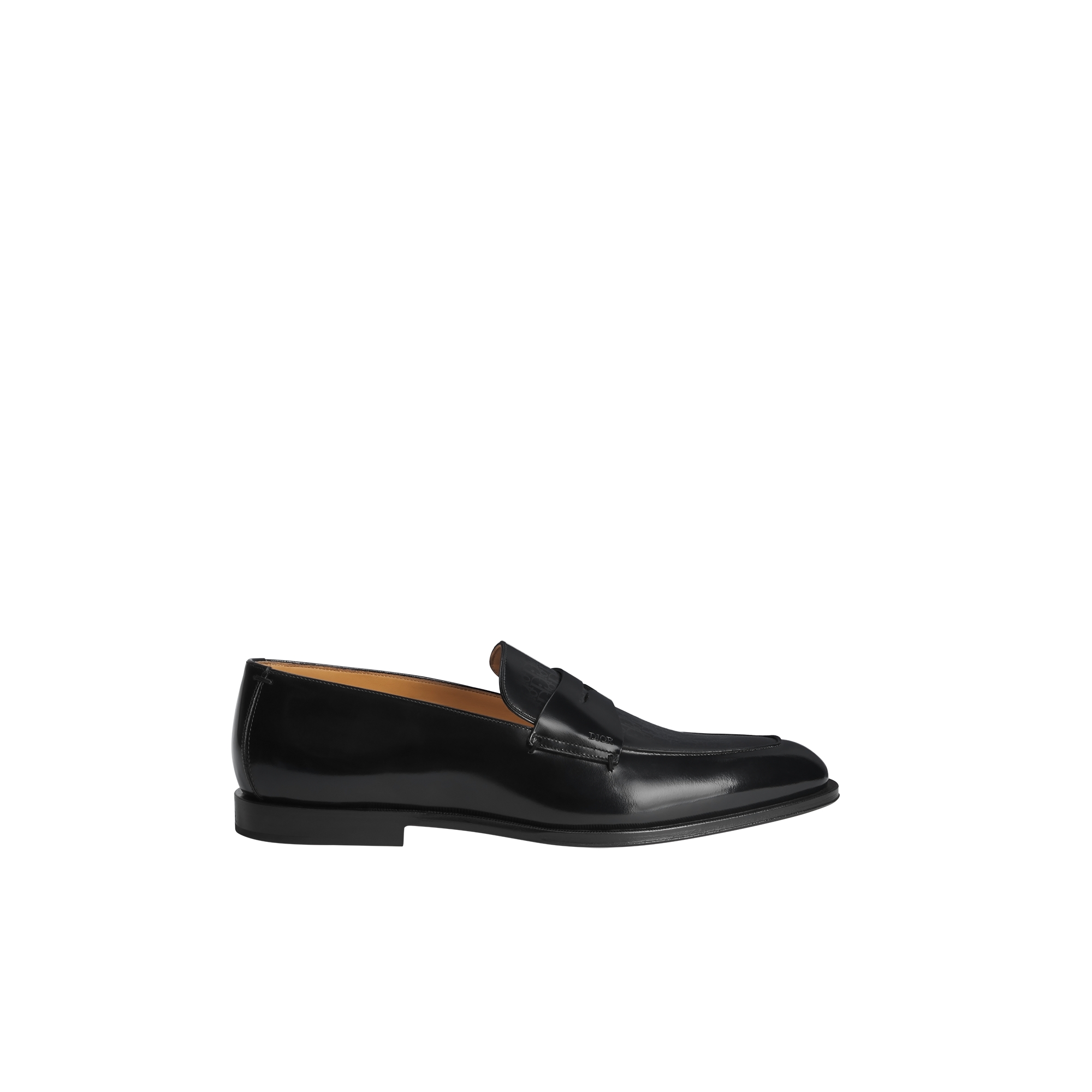 Dior Timeless Loafer Black Polished Calfskin with Dior Oblique Gradient E02