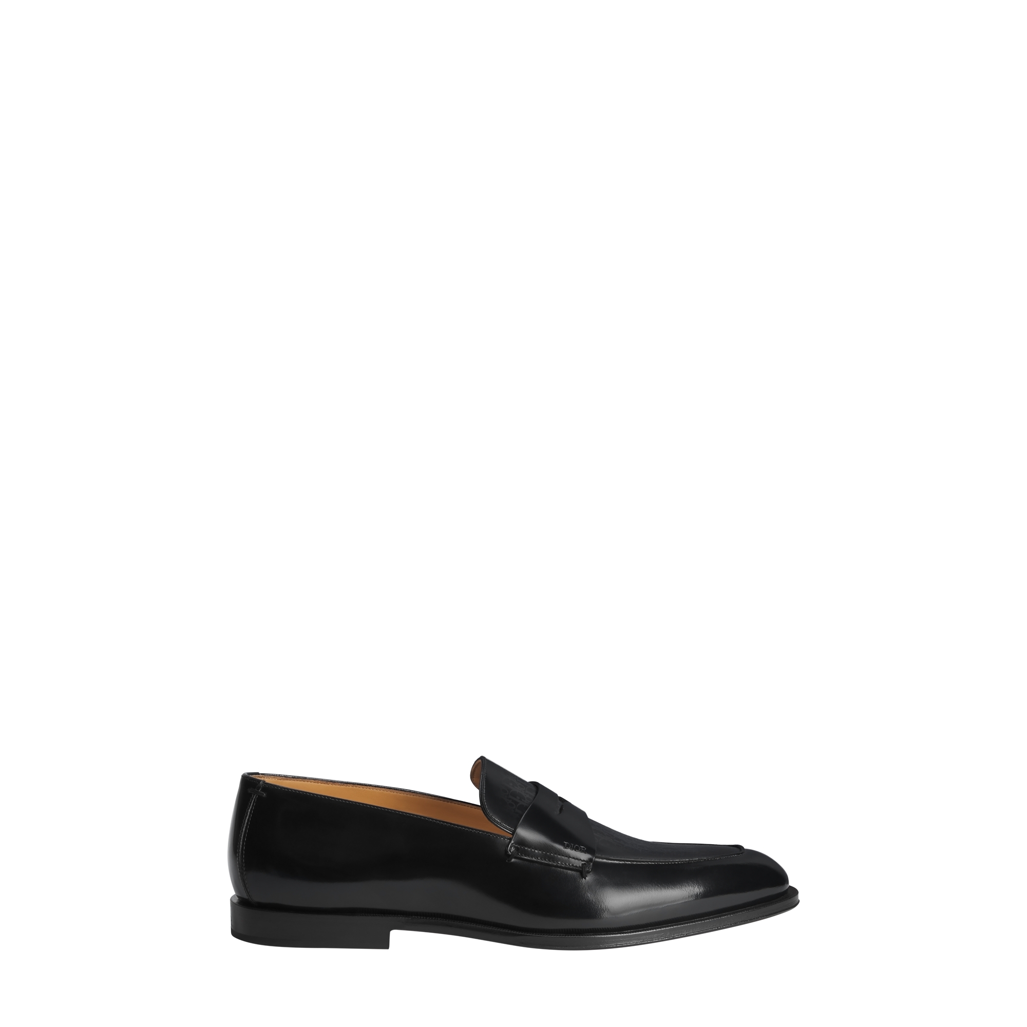 Dior Timeless Loafer Black Polished Calfskin with Dior Oblique Gradient E02
