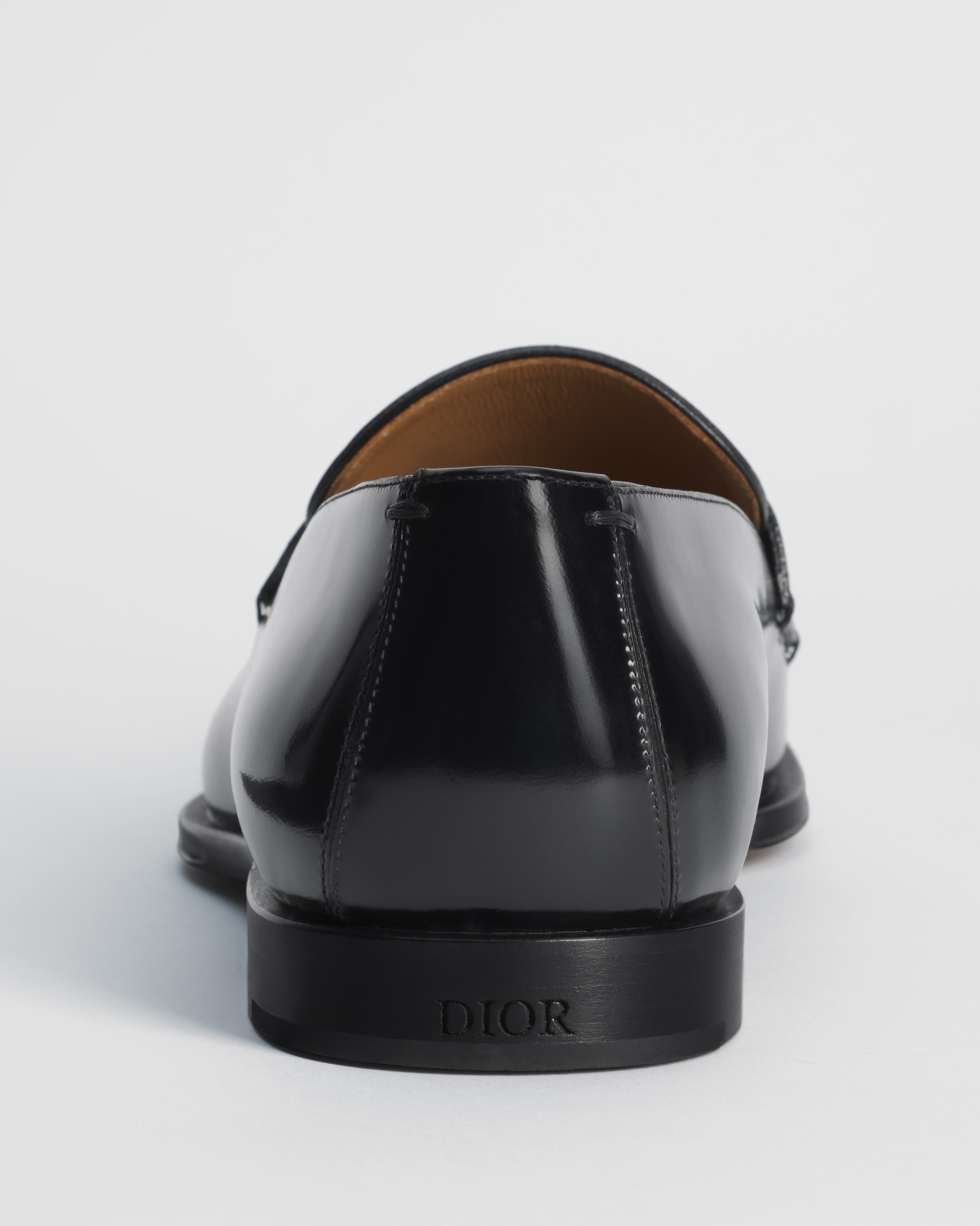 Dior Timeless Loafer Black Polished Calfskin with Dior Oblique Gradient E08