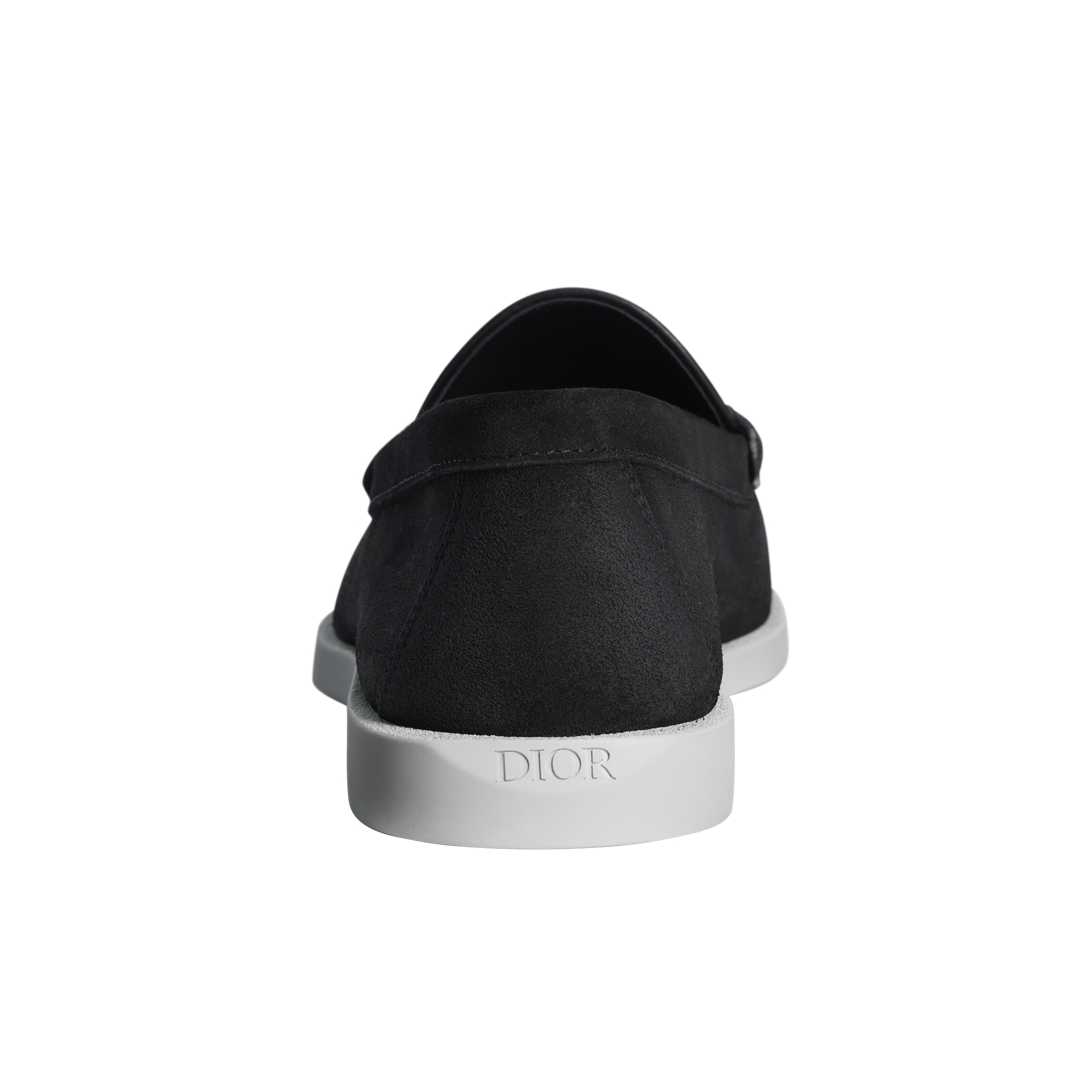 Dior Granville Loafer Black Suede and Dior Oblique Jacquard E08