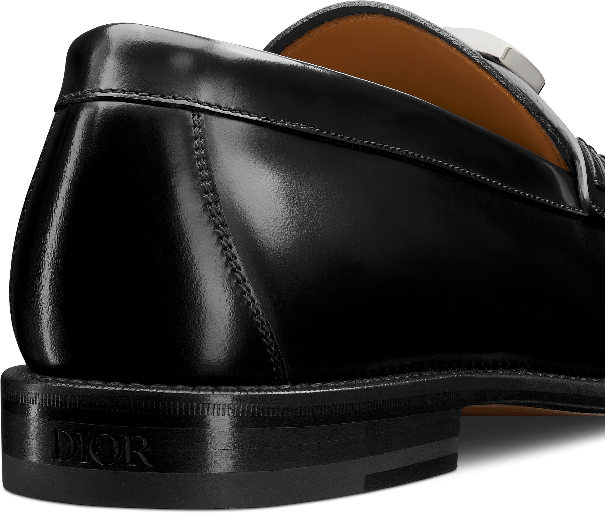 Dior Granville Loafer Black Polished Calfskin DIOR