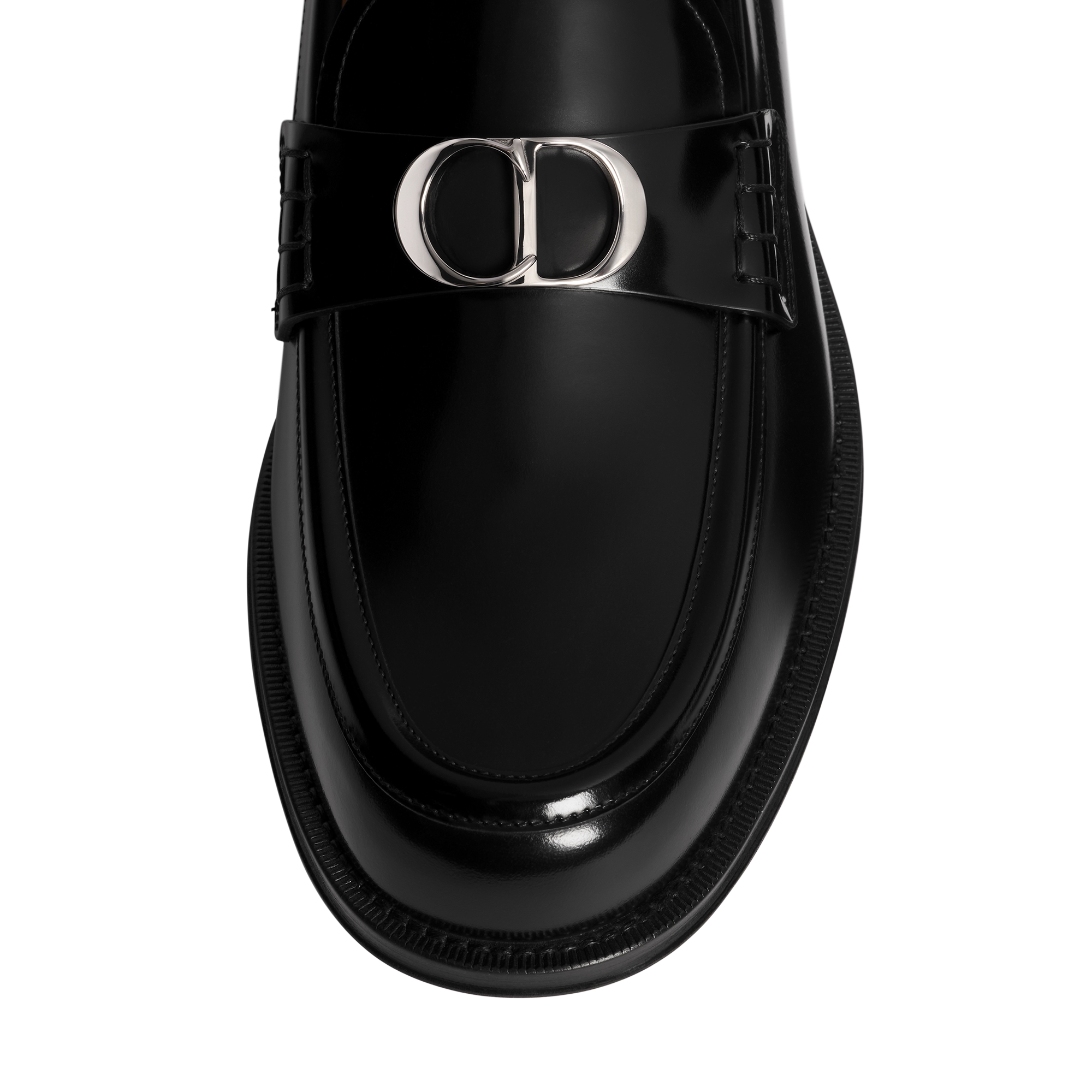 Dior Granville Loafer Black Polished Calfskin E10