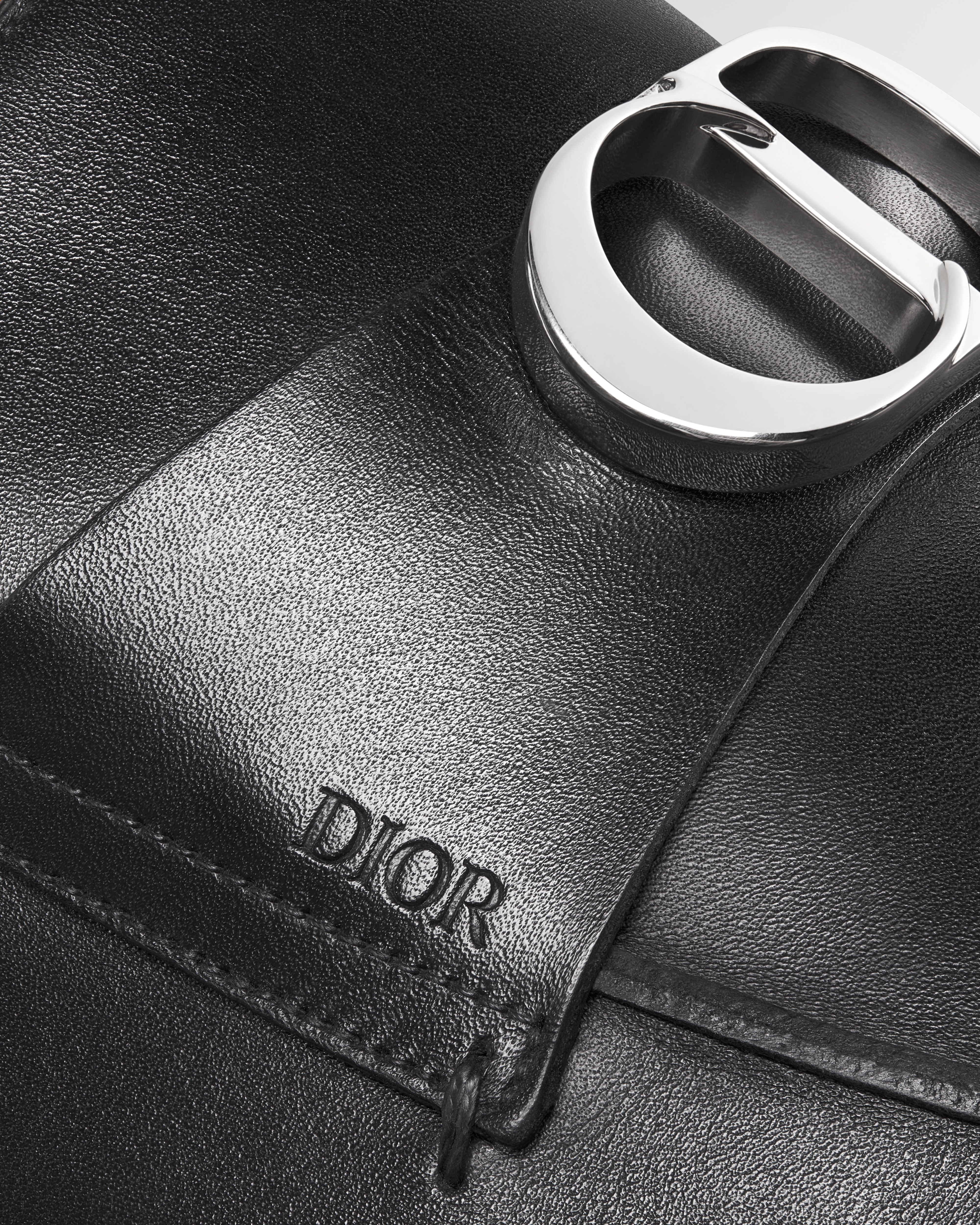 Dior Timeless Loafer Black smooth calfskin E09