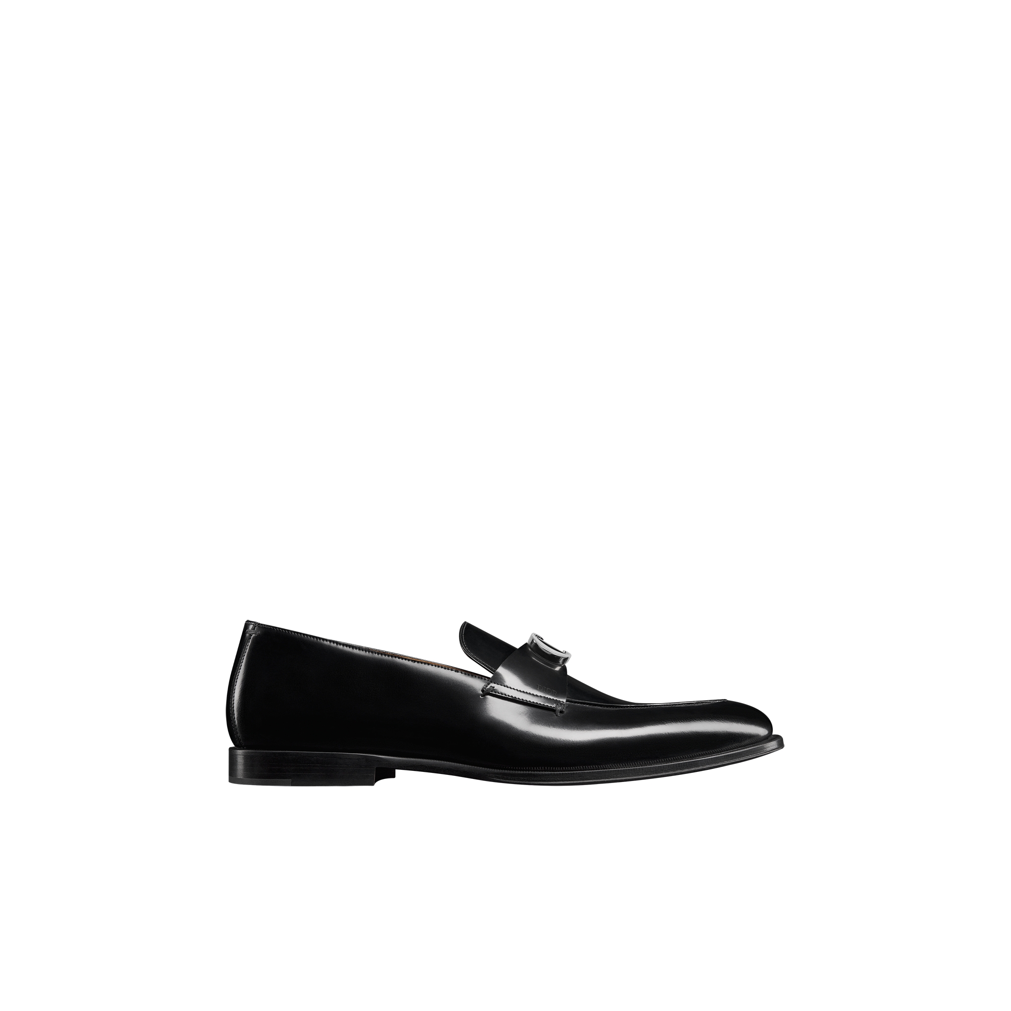 Dior Timeless Loafer Black Shiny Calfskin | DIOR
