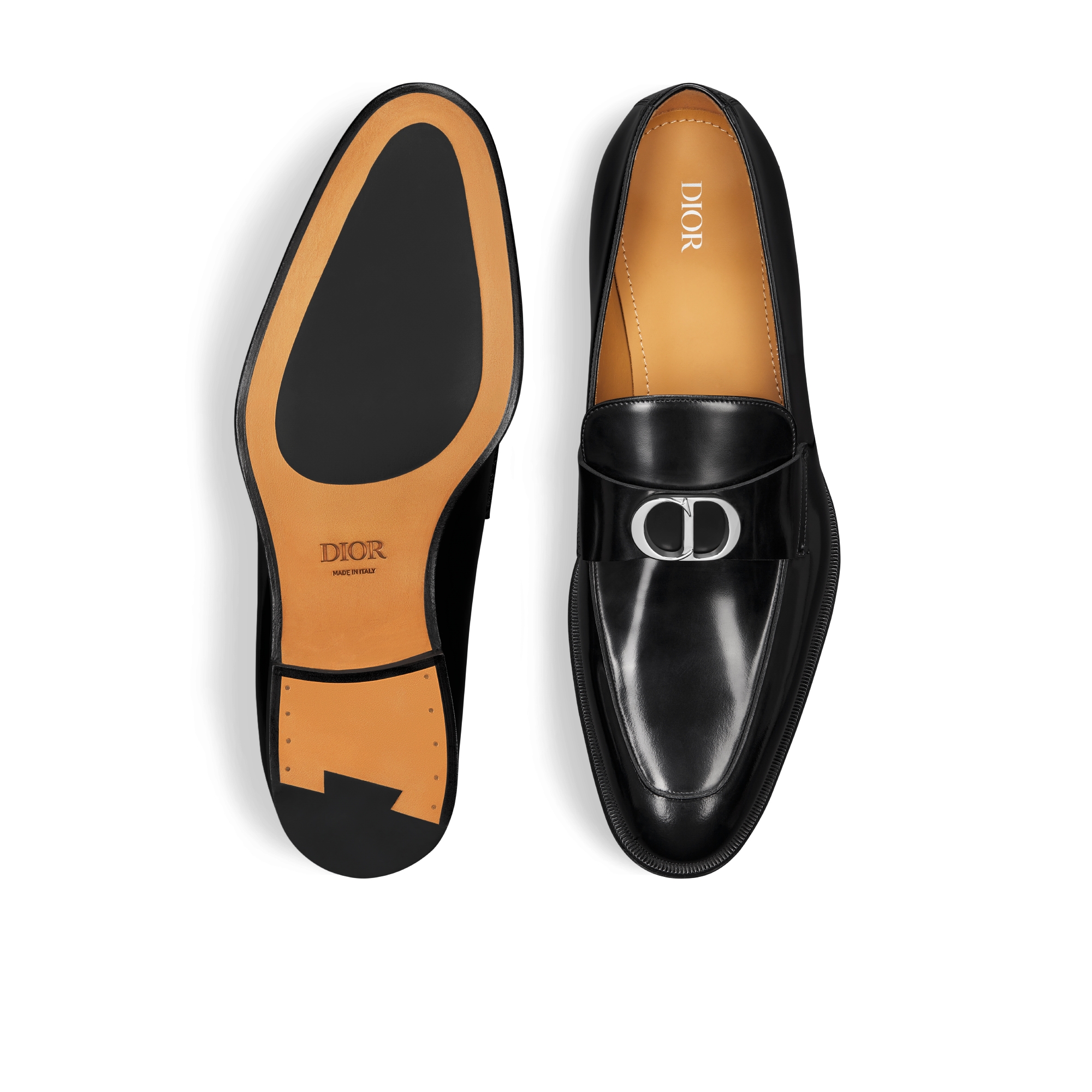 Dior Timeless Loafer Black Shiny Calfskin E07
