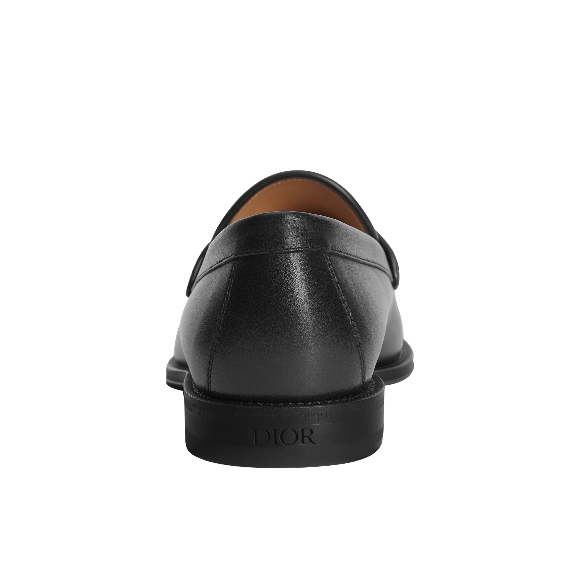 Dior Granville Loafer Black Smooth Calfskin with Beige and Black Dior Oblique Jacquard E08