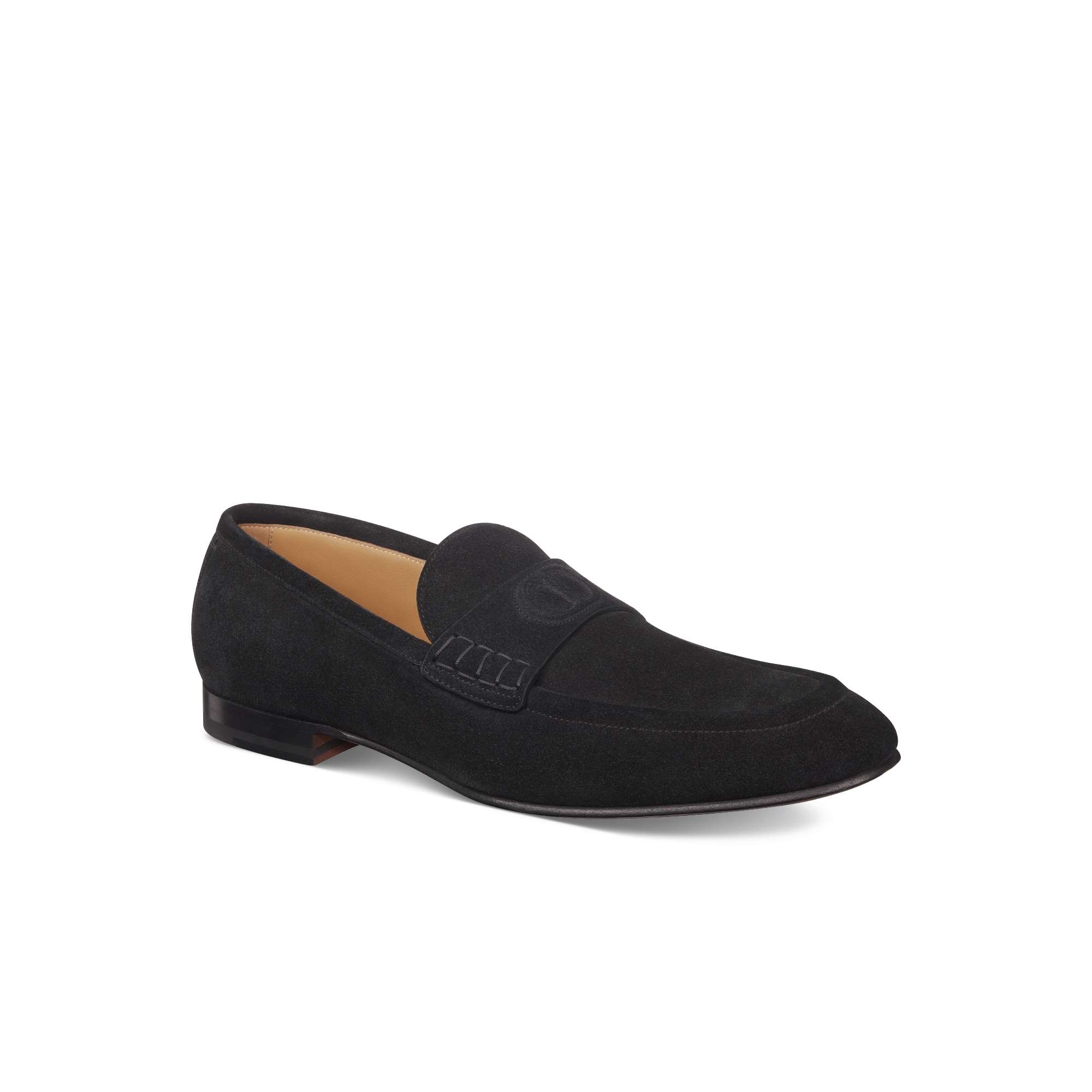 Mocassin Dior Timeless Flex Suède noir E03