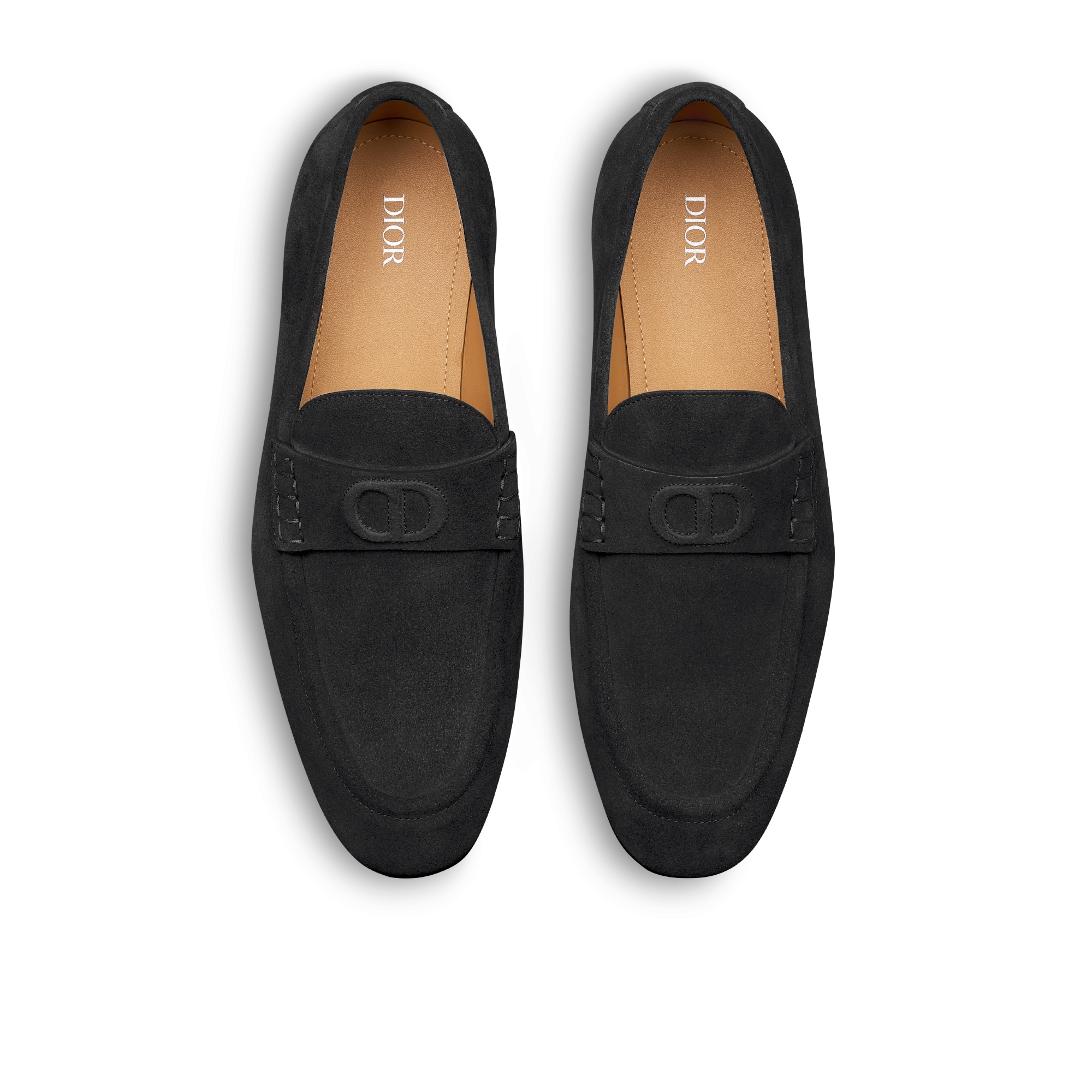 Mocassin Dior Timeless Flex Suède noir E06