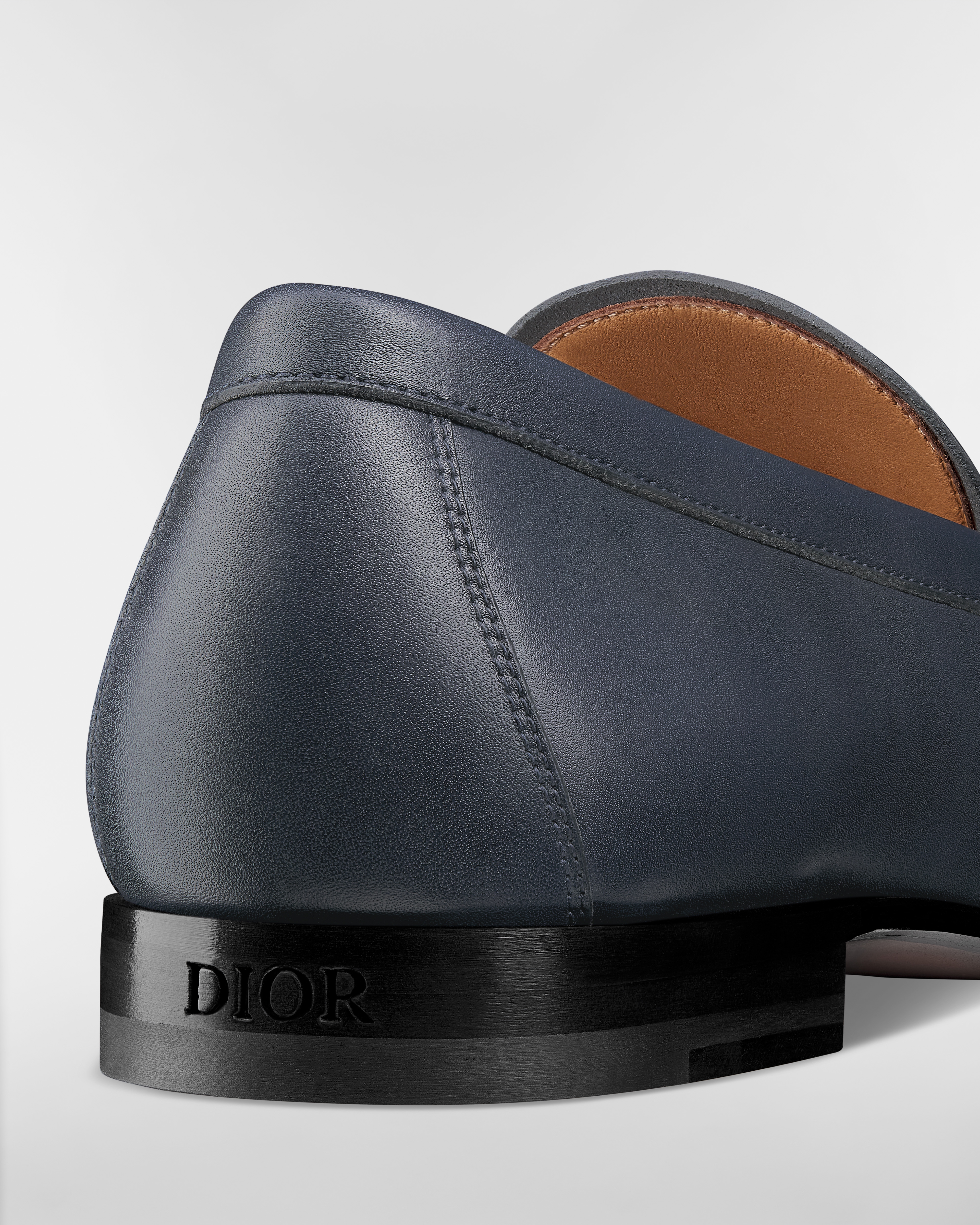 Dior Granville Flex Loafer Blue Smooth Calfskin E09