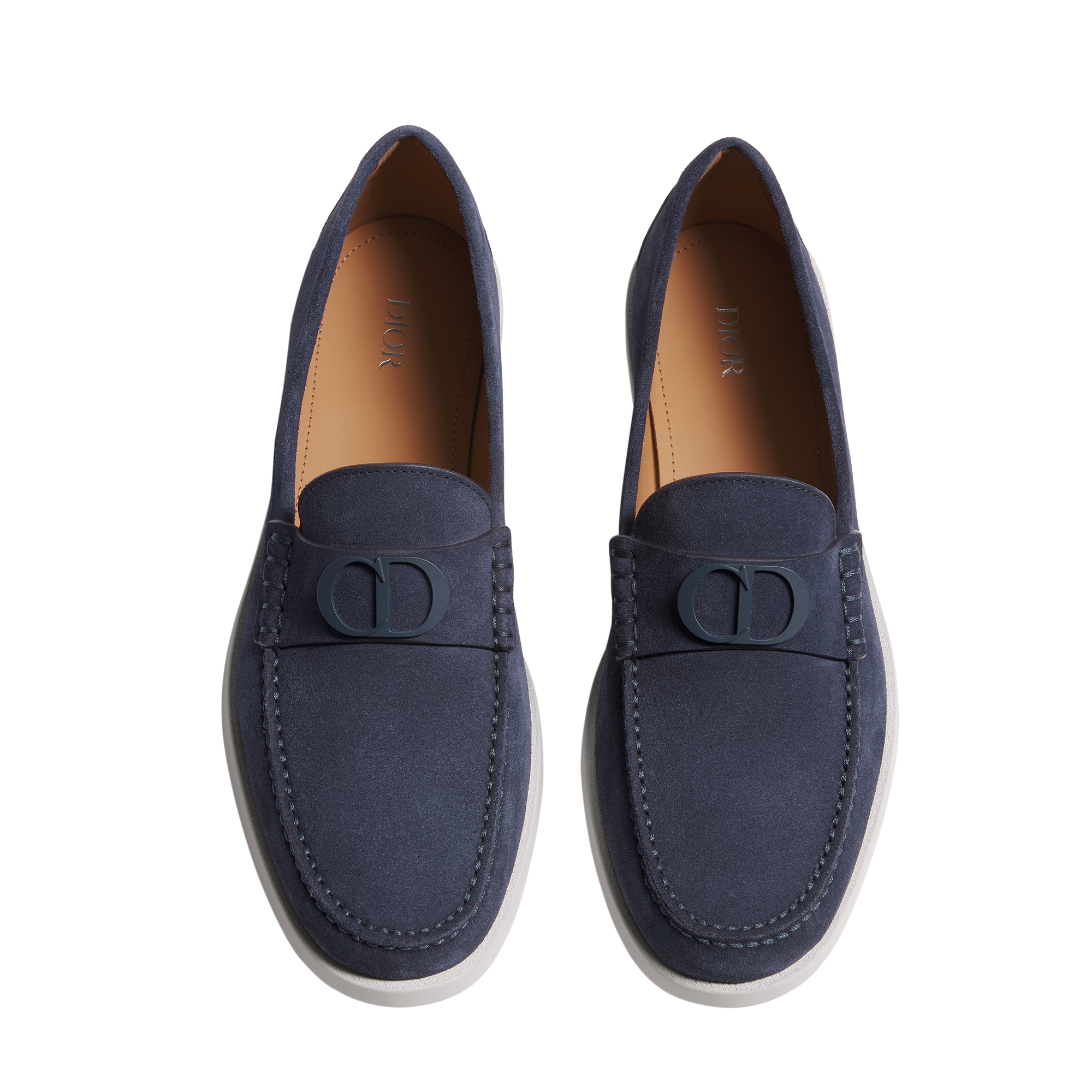 Dior Granville Loafer Navy Blue Suede E06