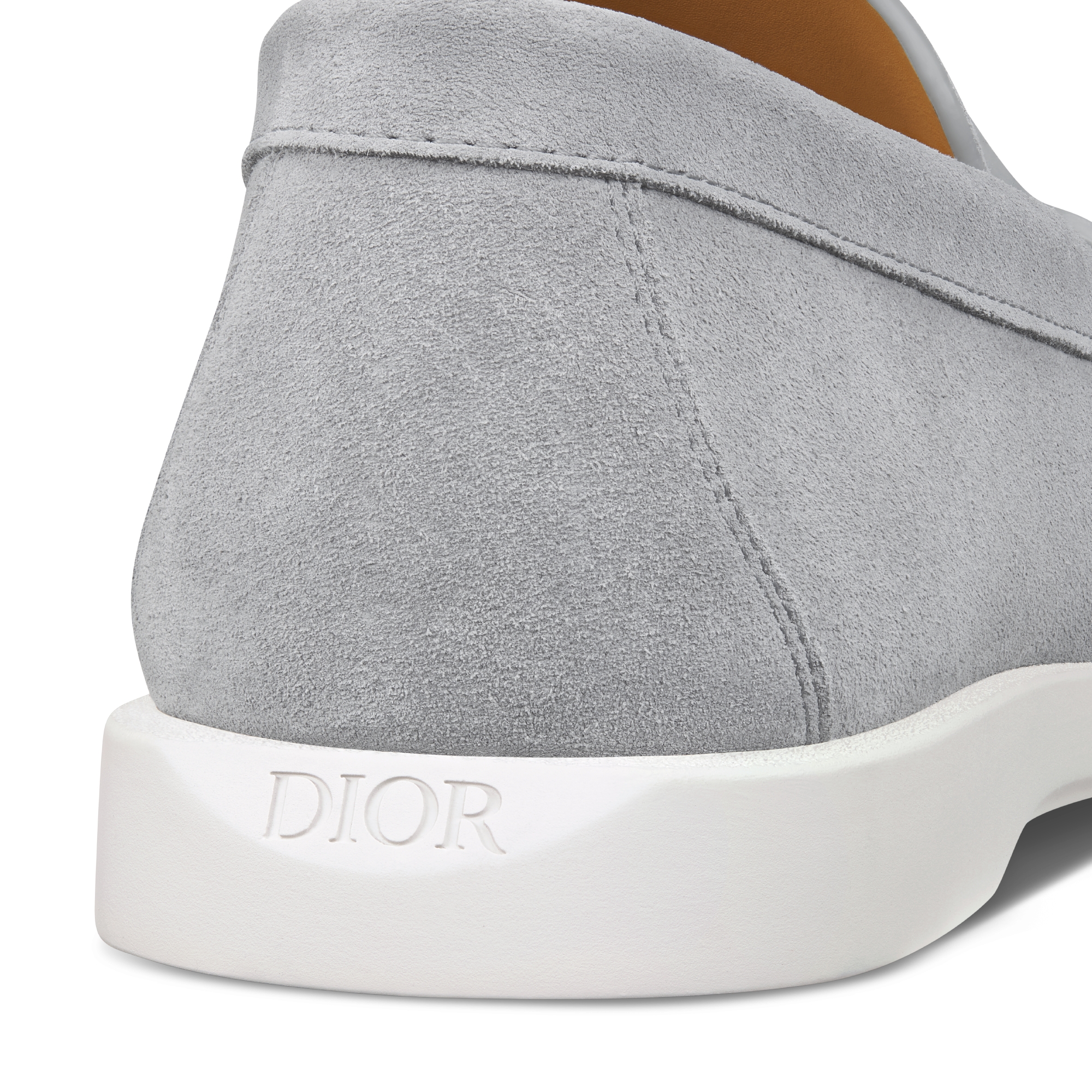 Dior Granville Loafer Dior Gray Suede E09