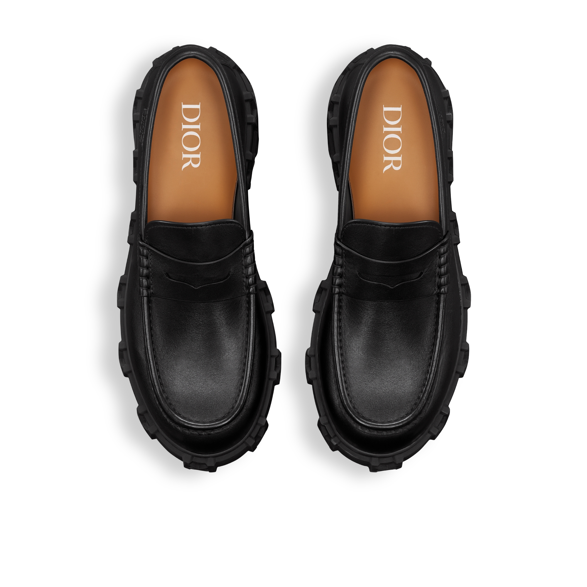 Dior Slickrock Loafer Black Smooth Calfskin E06