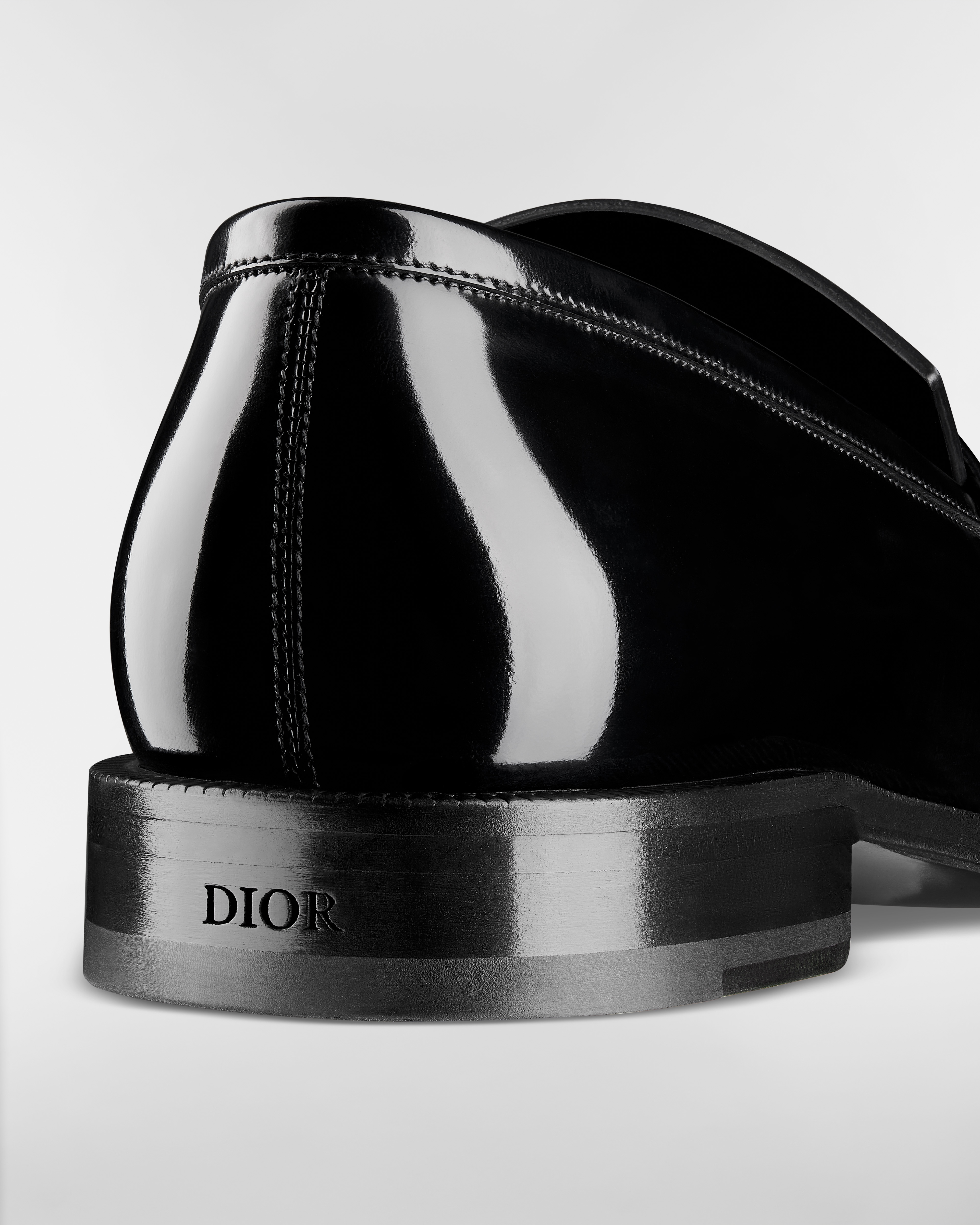 Dior Palmarès-instapper Zwart patent kalfsleer en technische stof E09
