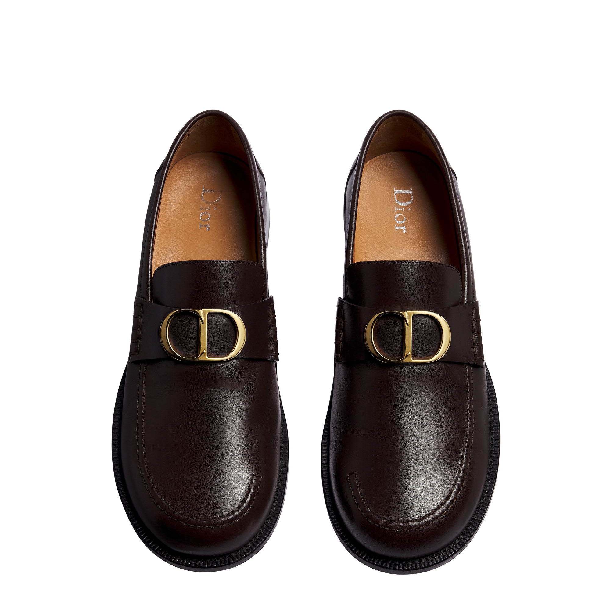 Dior Archie Loafer Deep Brown Smooth Calfskin E06