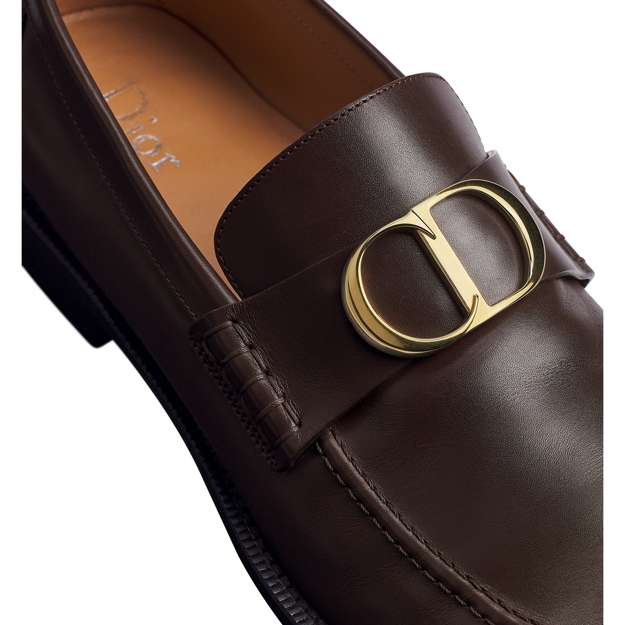 Dior Archie Loafer Deep Brown Smooth Calfskin E11