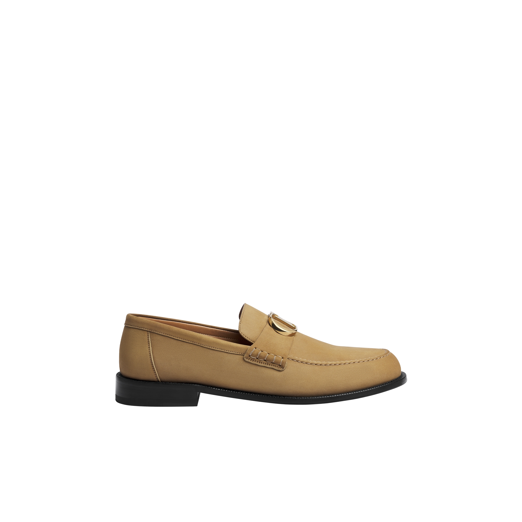Dior Archie Loafer Camel Nubuck E02