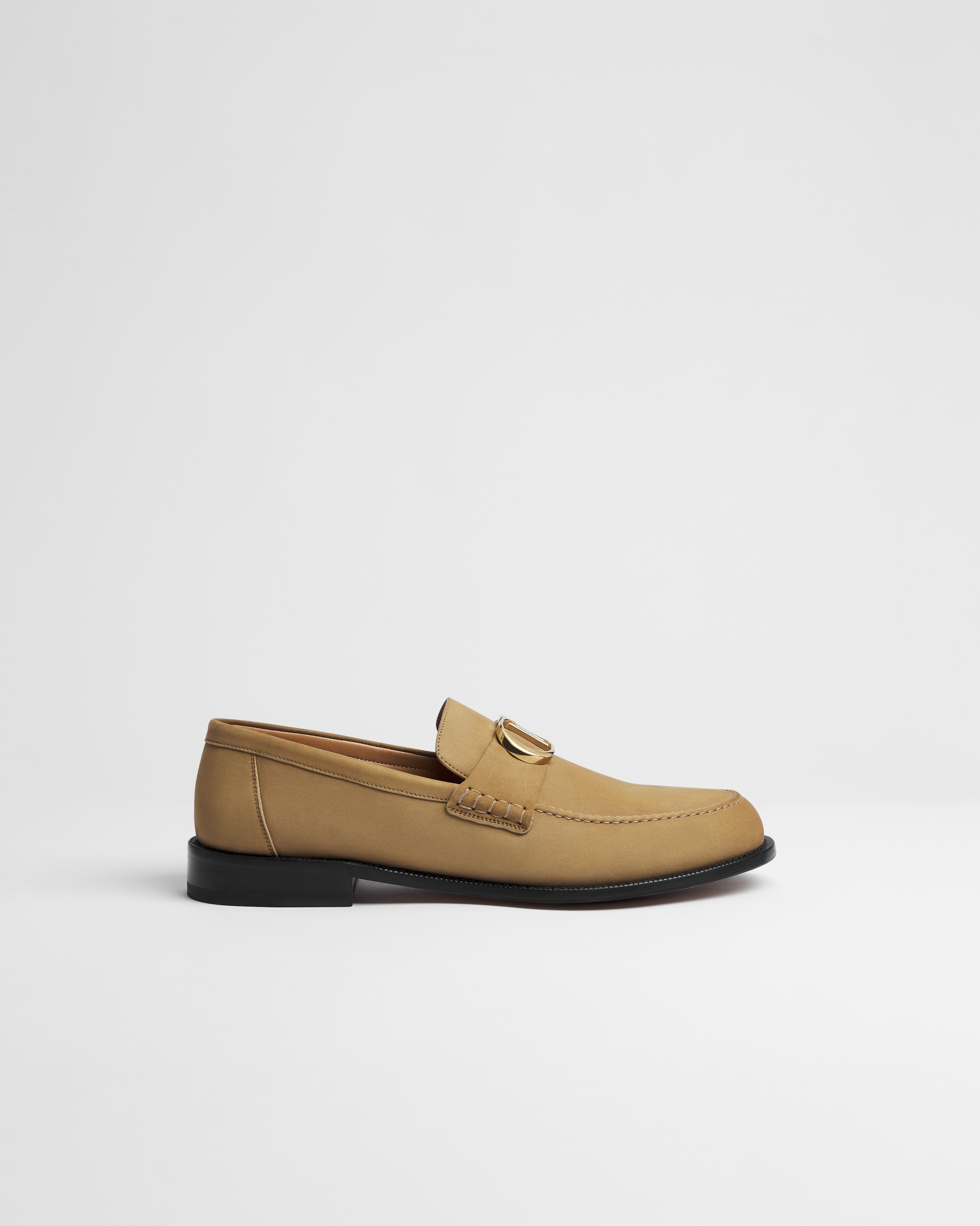 Dior Archie-instapper Camel nubuck E02