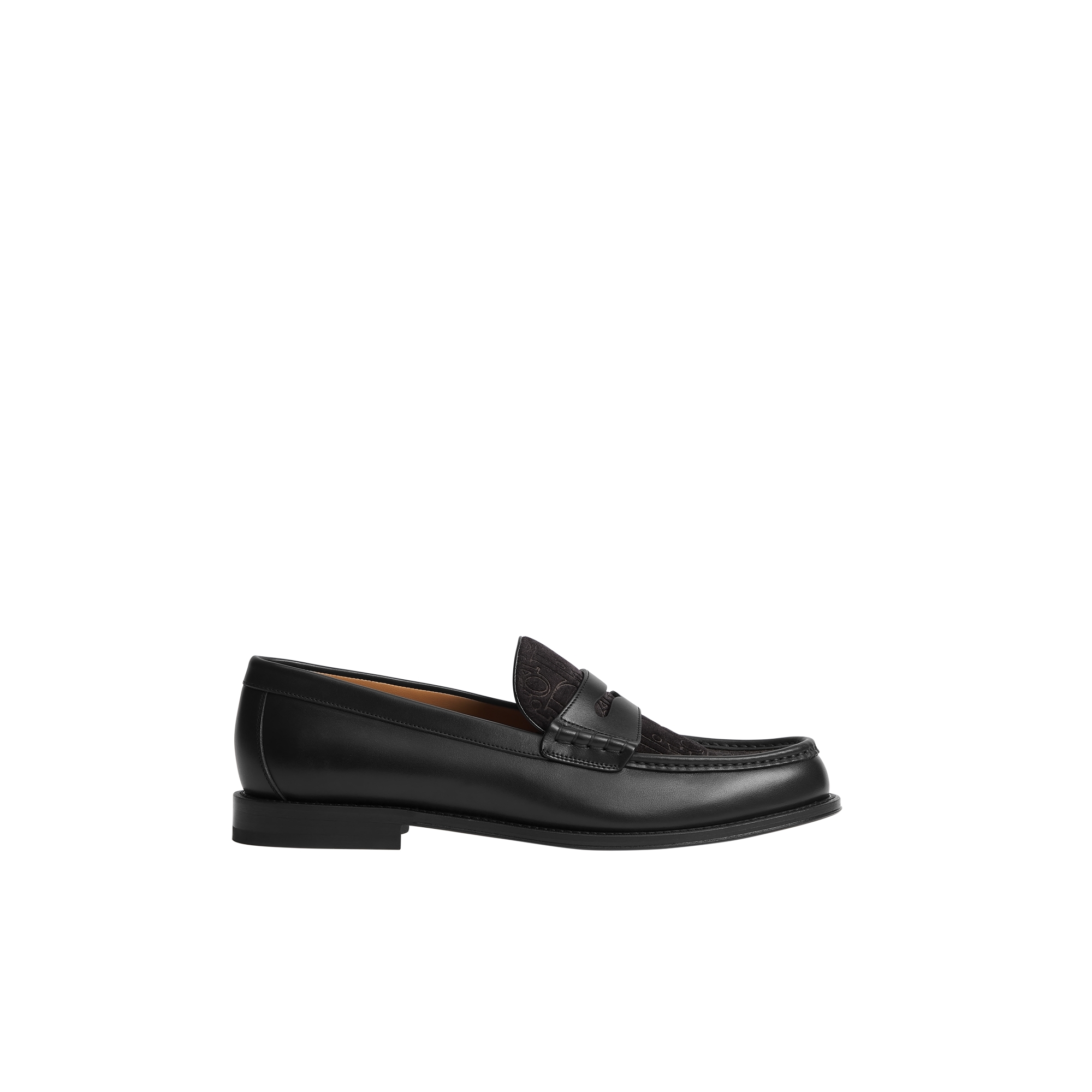  Glattes Kalbsleder in Schwarz und Dior Gravity Kalbsveloursleder in Schwarz