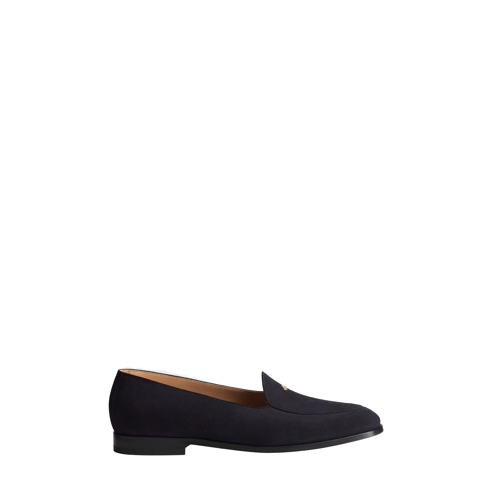  Deep Blue Suede Calfskin