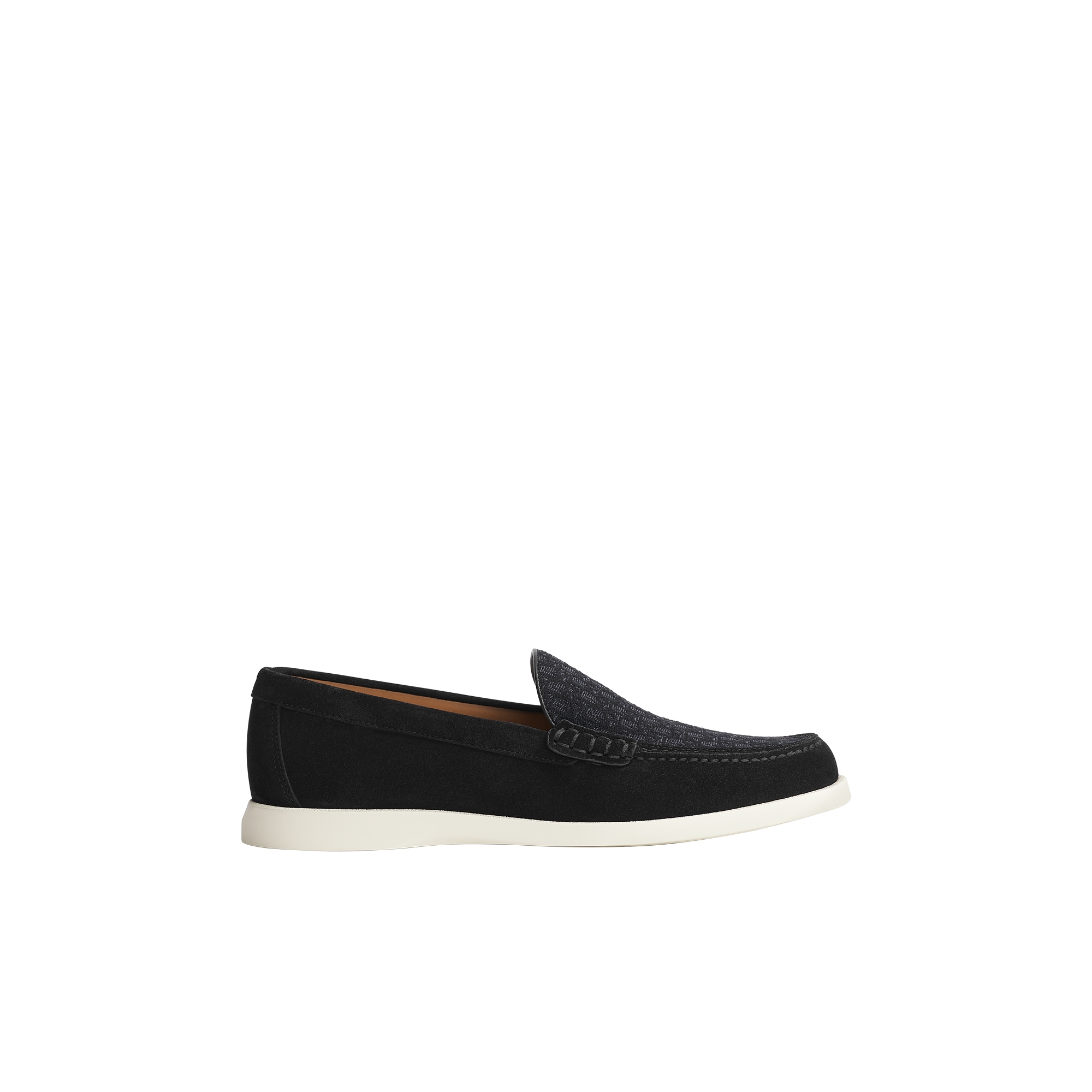  Black Suede Calfskin and Black Dior Oblique Jacquard