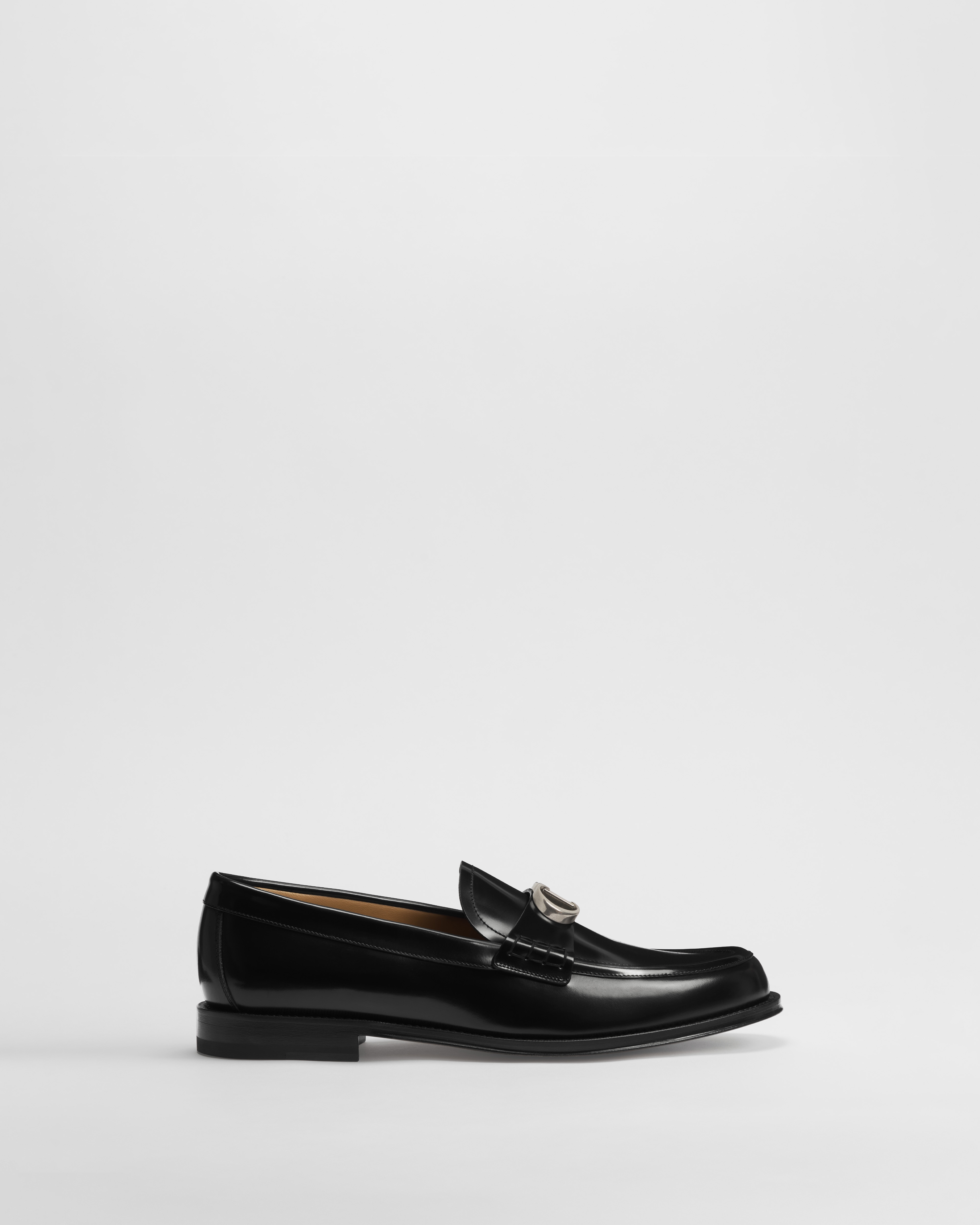 Dior Granville Loafer Black Polished Calfskin E02