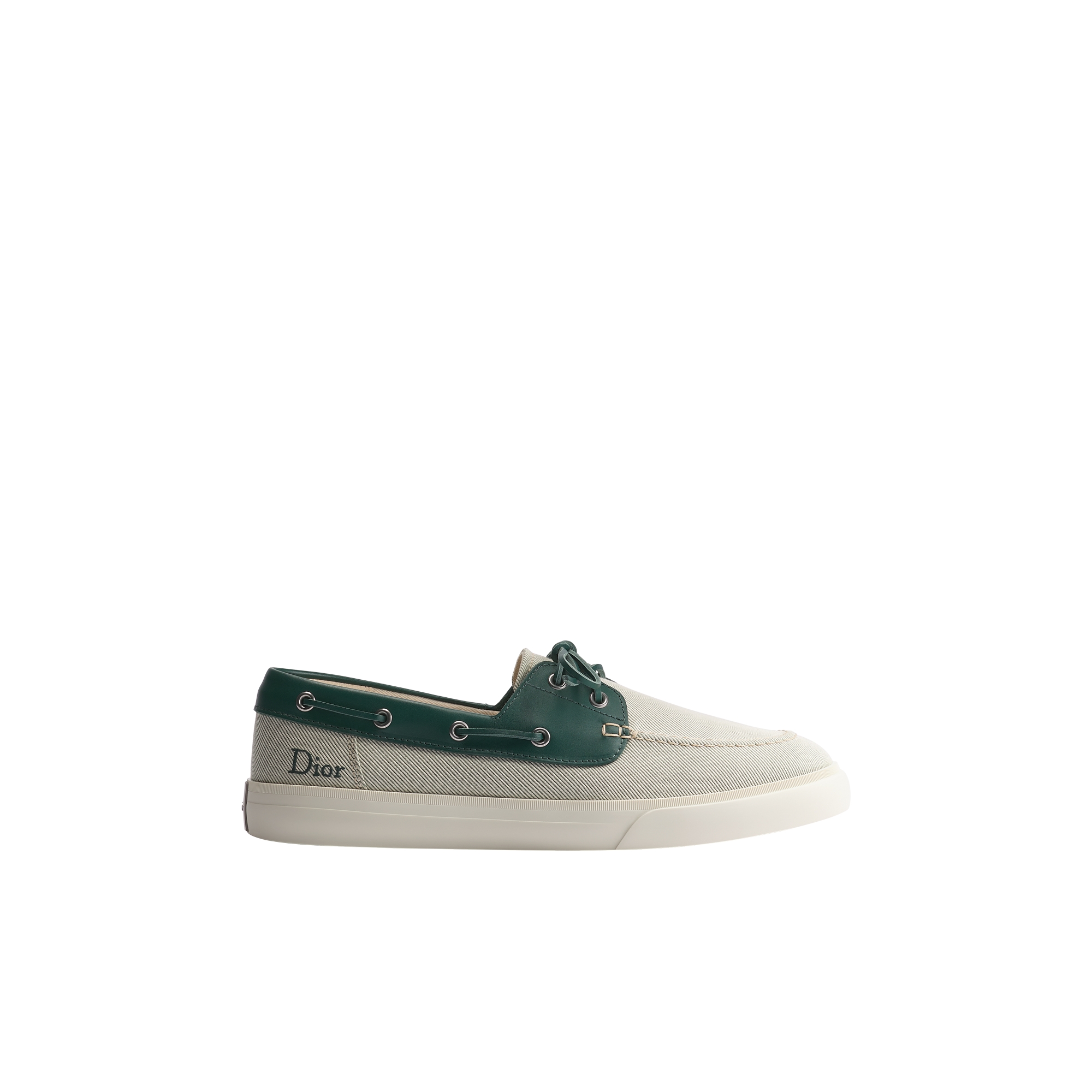  Green Cotton Canvas and Green Smooth Calfskin