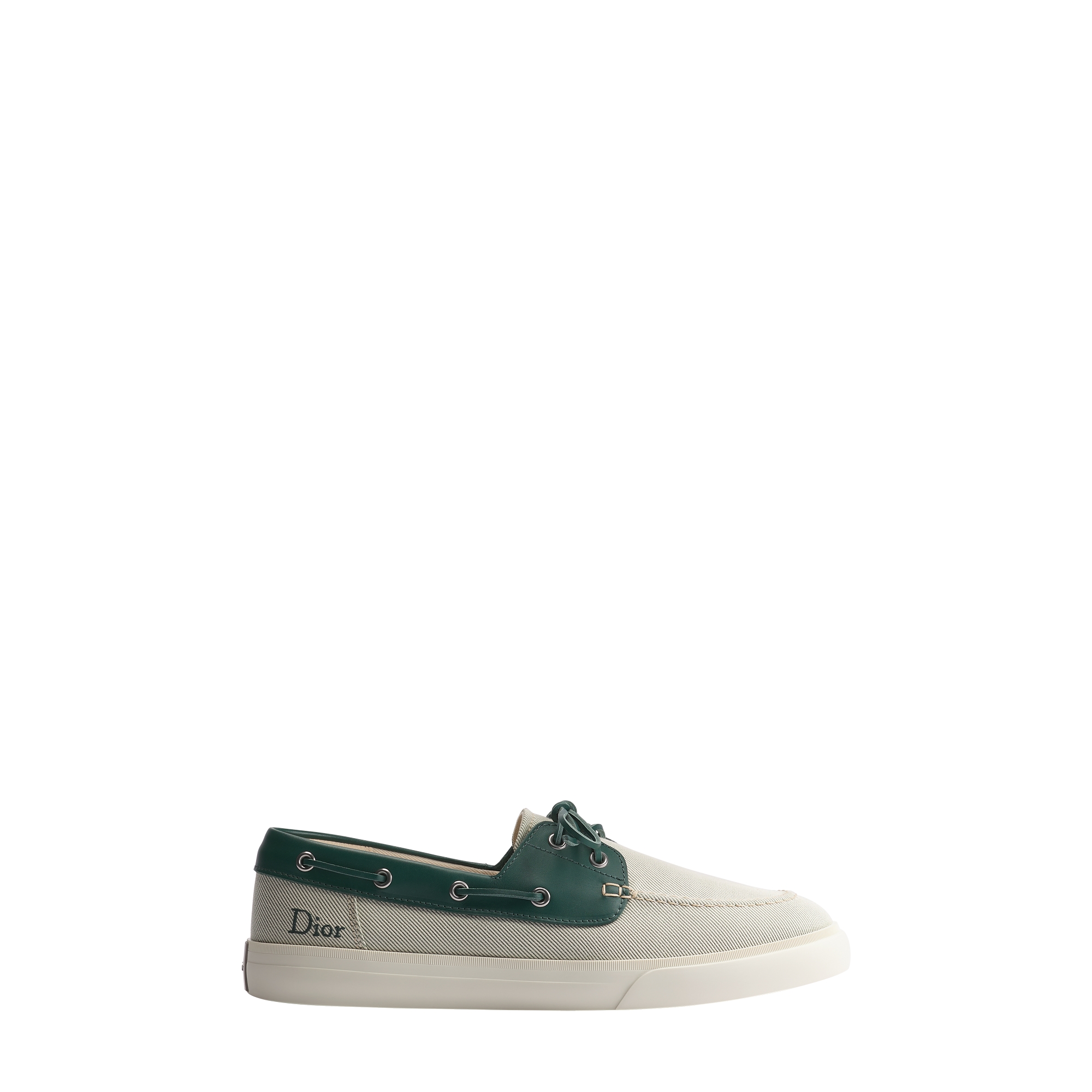  Green Cotton Canvas and Green Smooth Calfskin