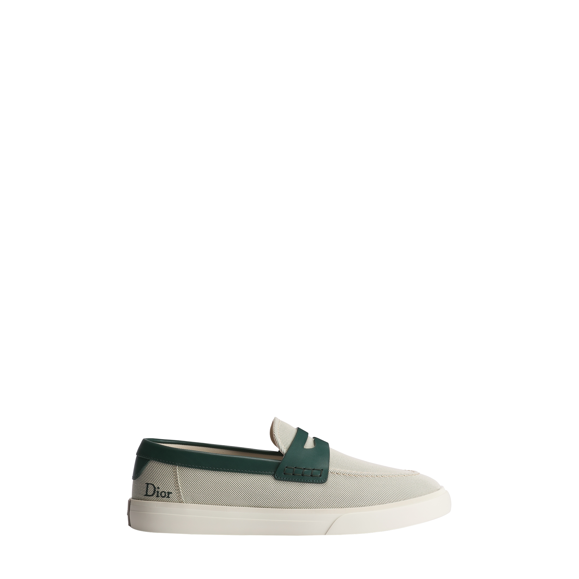  Green Cotton Canvas and Green Smooth Calfskin