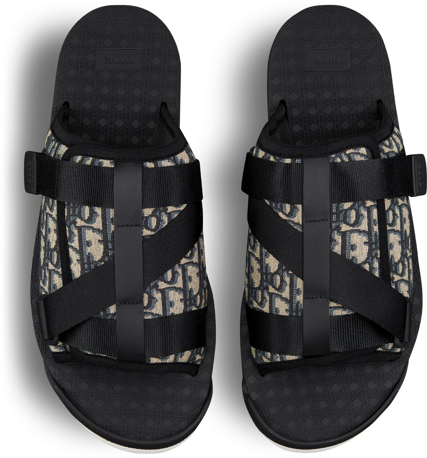 Dior oblique neoprene sandal store