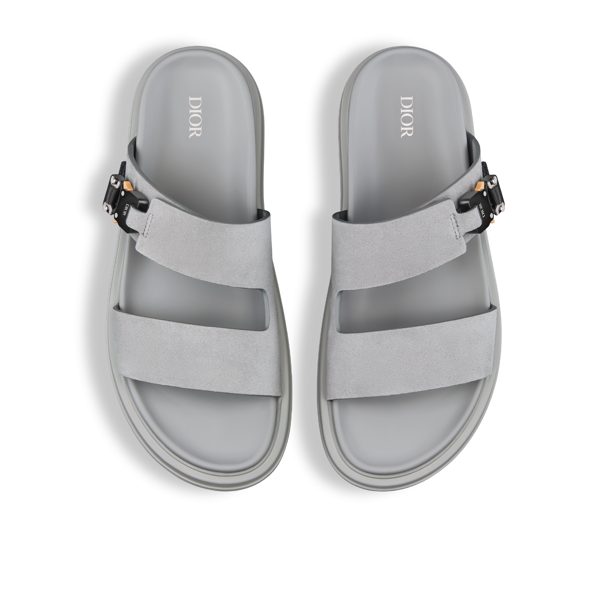 Dior Aqua Sandal Dior Gray Suede E06