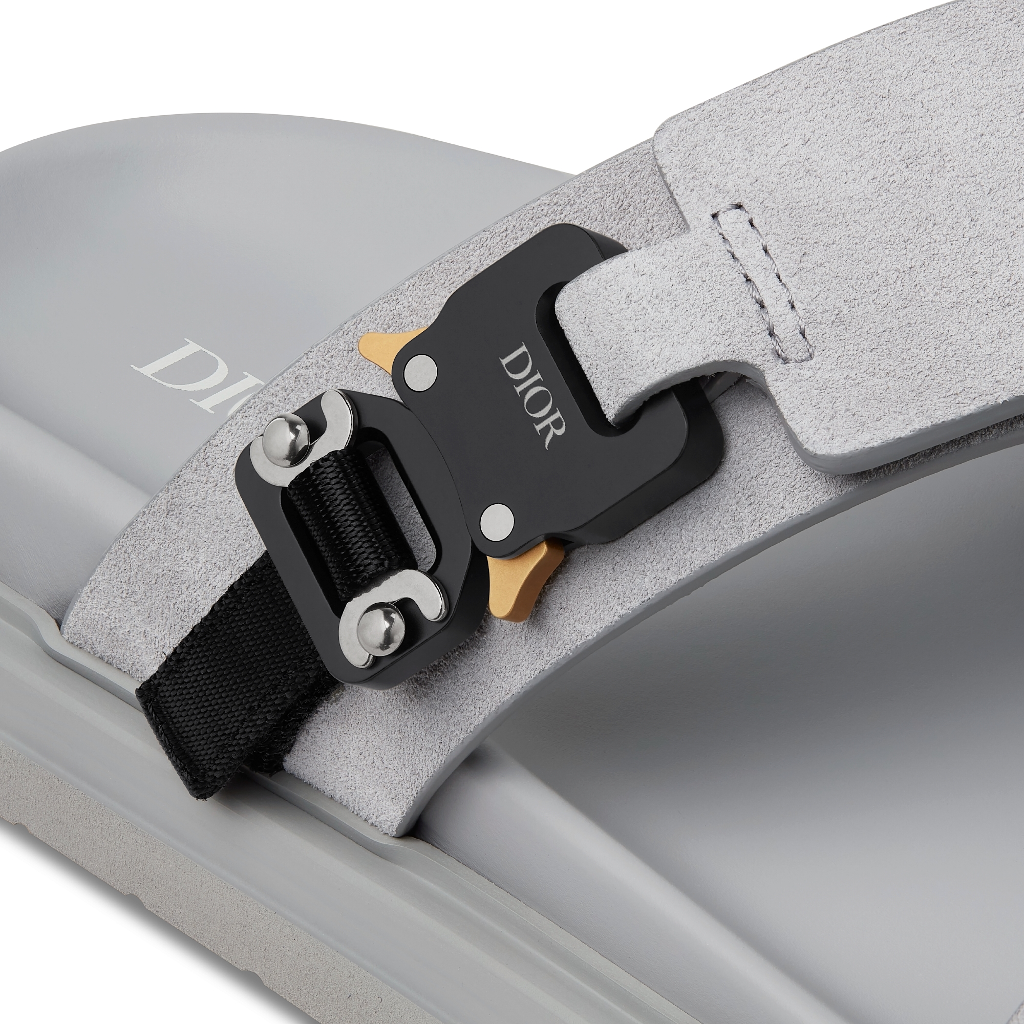 Dior Aqua Sandal Dior Gray Suede E09