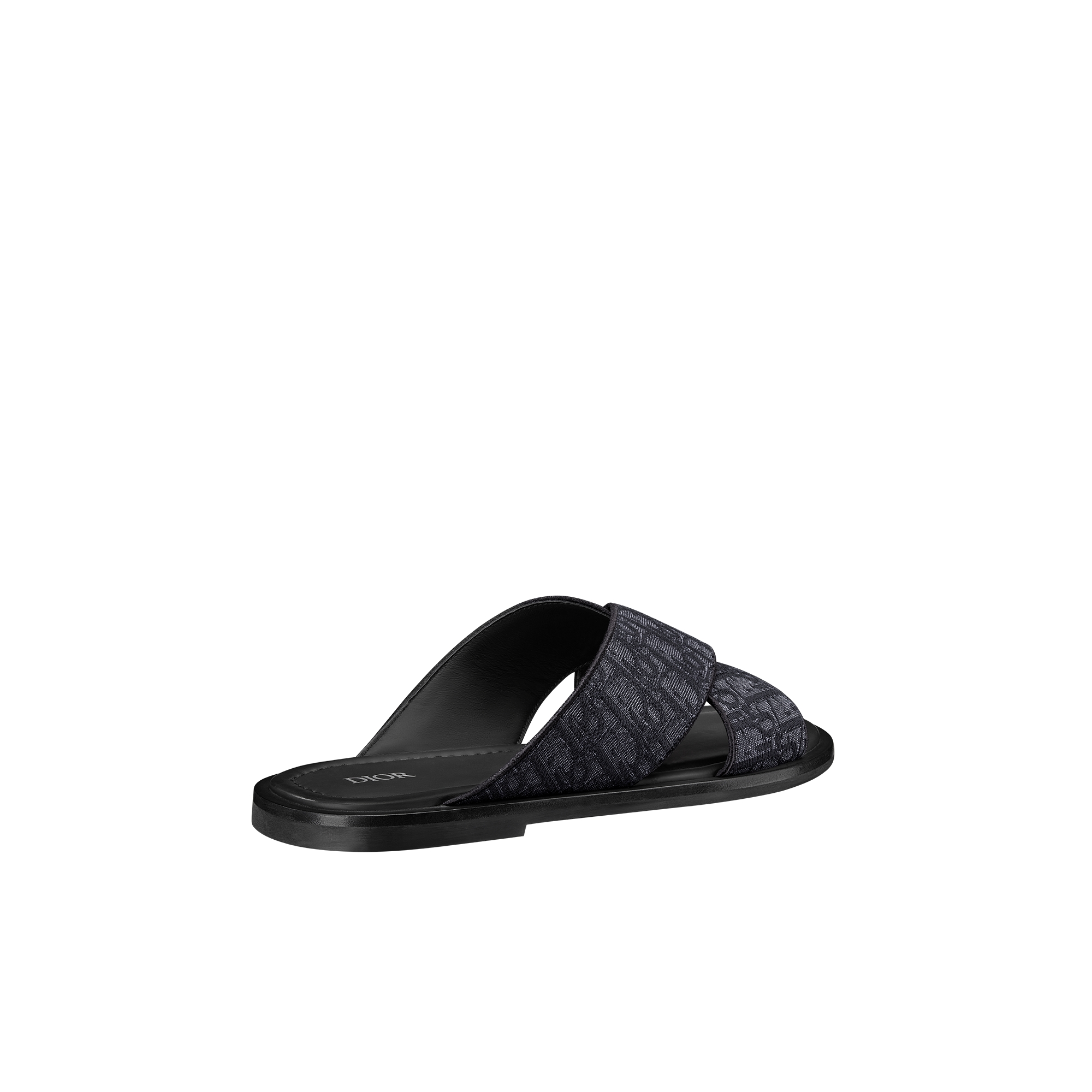 Dior Alias Sandal Black Dior Oblique Jacquard E05