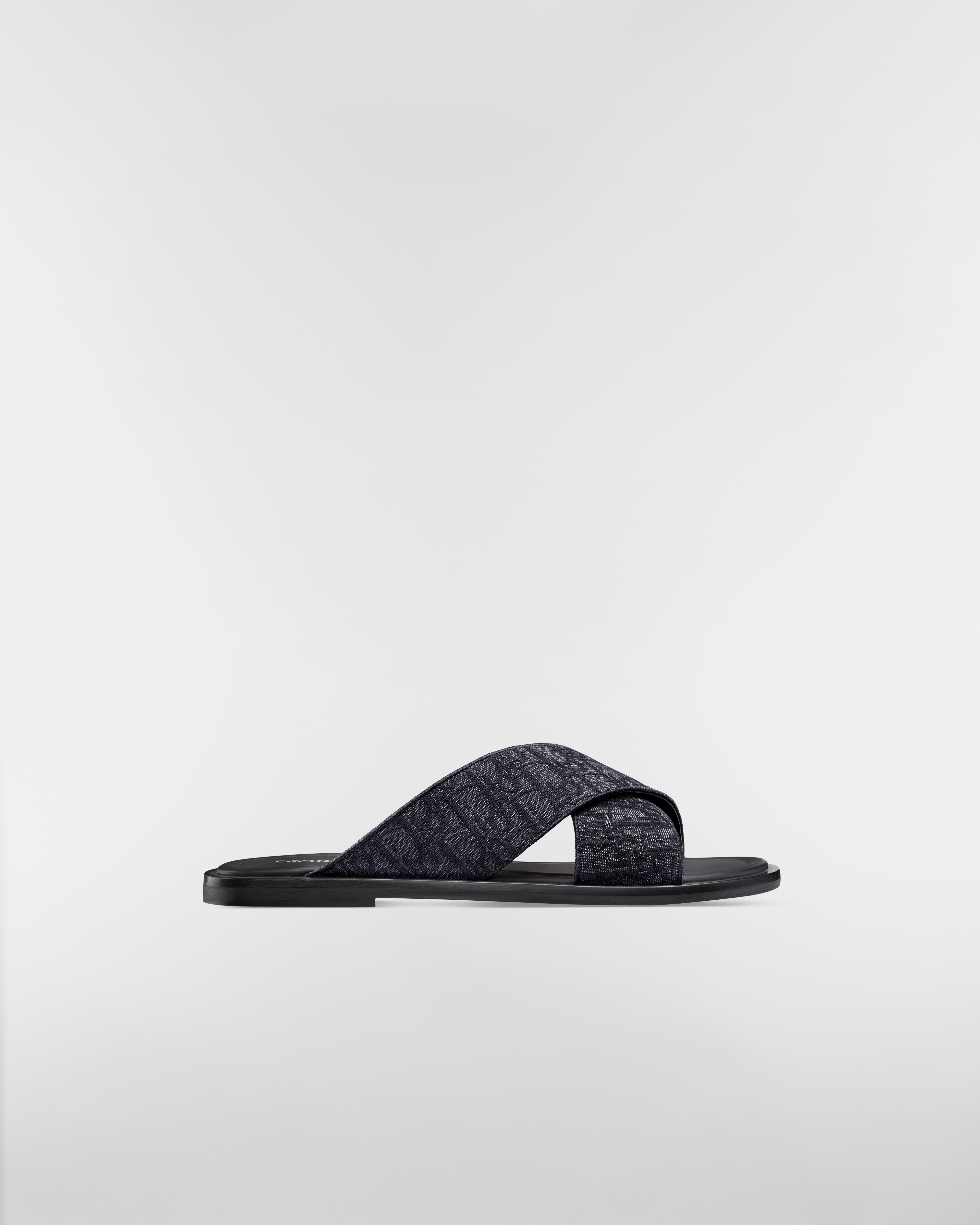 Dior Alias Sandal Black Dior Oblique Jacquard E02