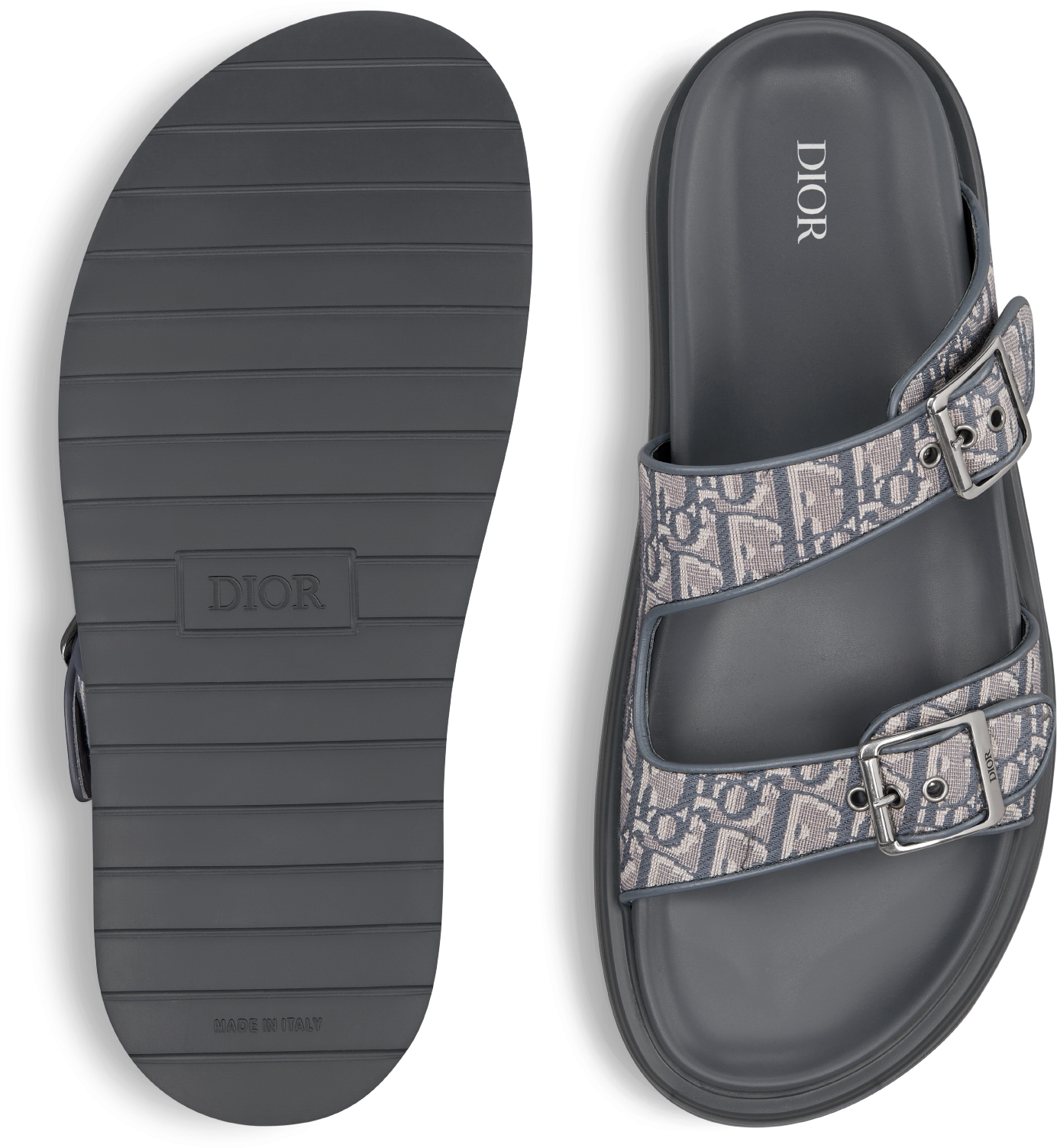 ディオールDior AQUA オブリークジャカードスライド サンダル