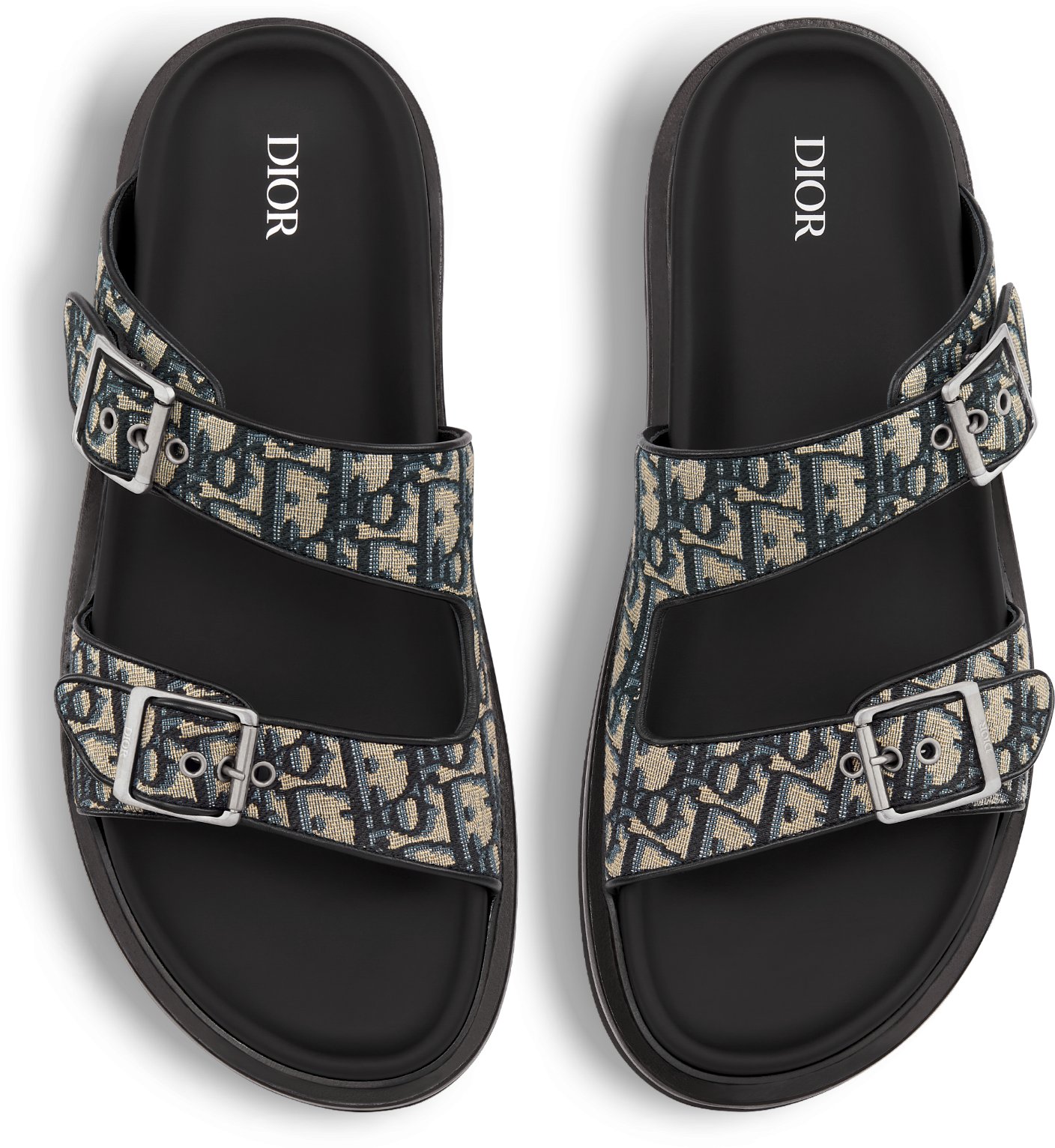 Dior oblique neoprene sandal store