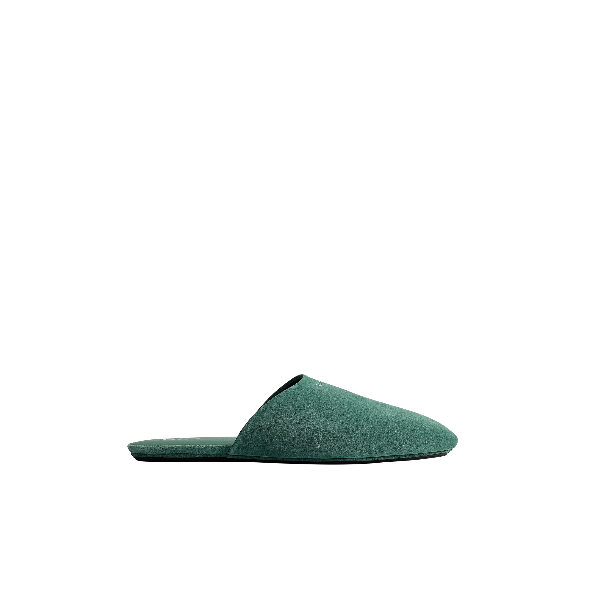 InDior Mule Deep Green Suede E02