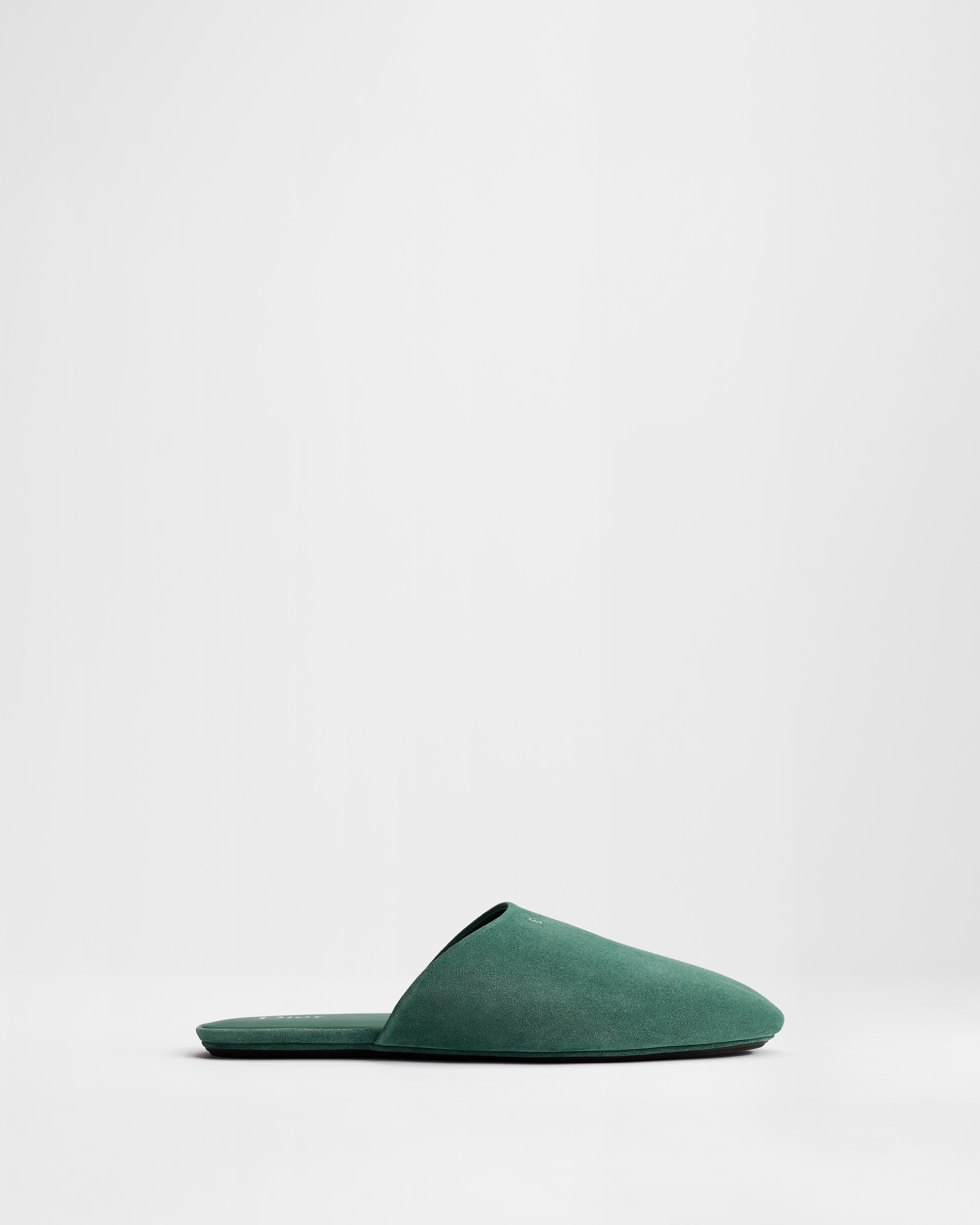 Mule InDior Veau velours vert foncé E02